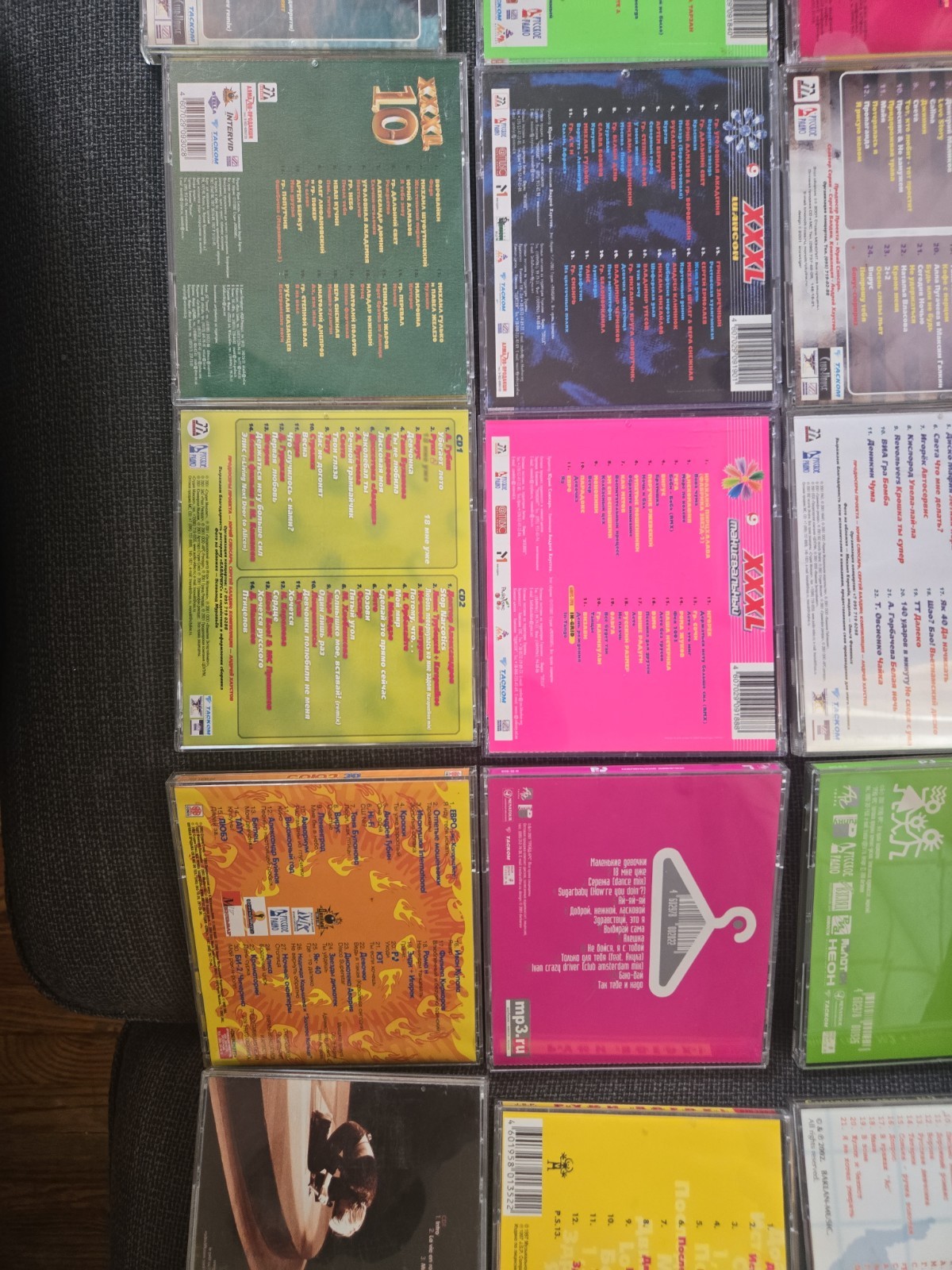 Lot 35 Russian Trance Rock Electronic Techno Europop CD Mix Korea