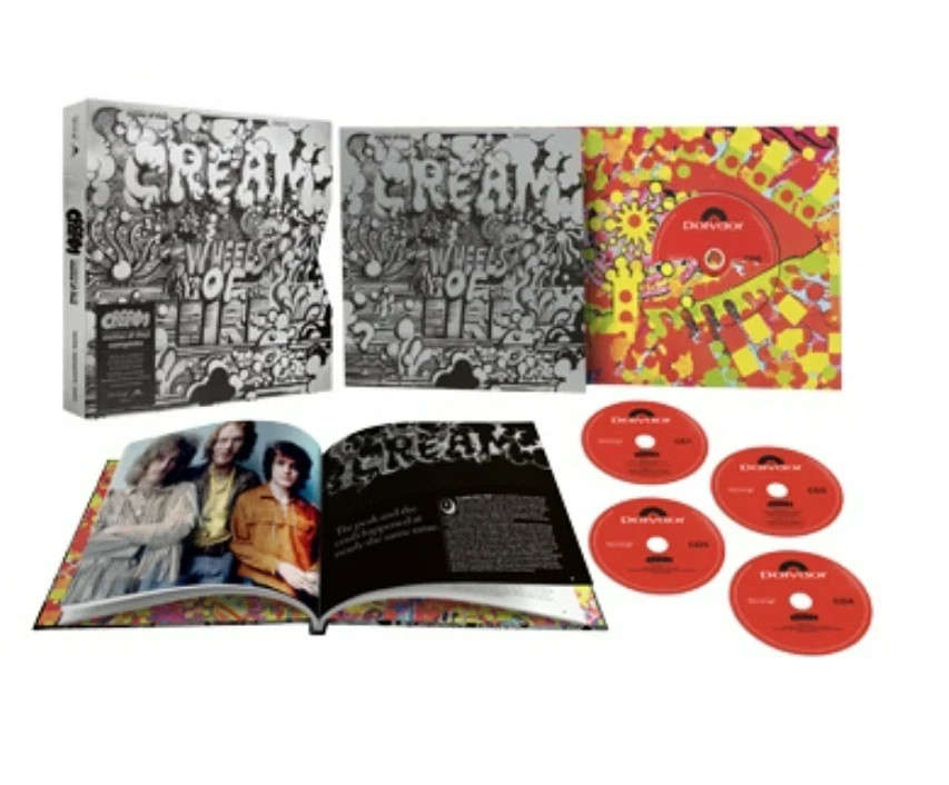 CREAM - Wheels of Fire Super Deluxe Edition 5 CD Box Set NEW SEALED!
