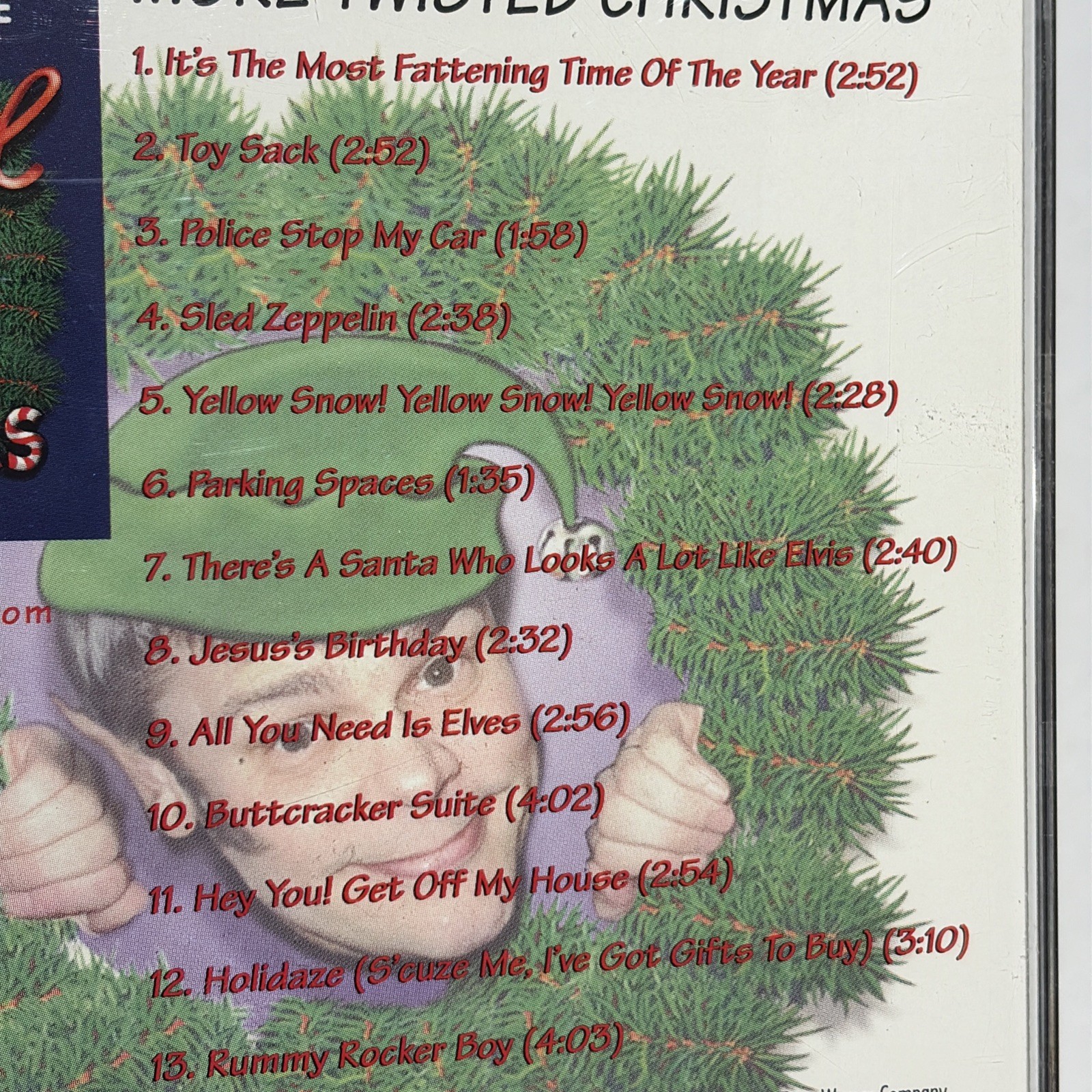 Twisted Christmas Bob Rivers Comedy Corp Presents More Lot Humor Holiday 2 CD
