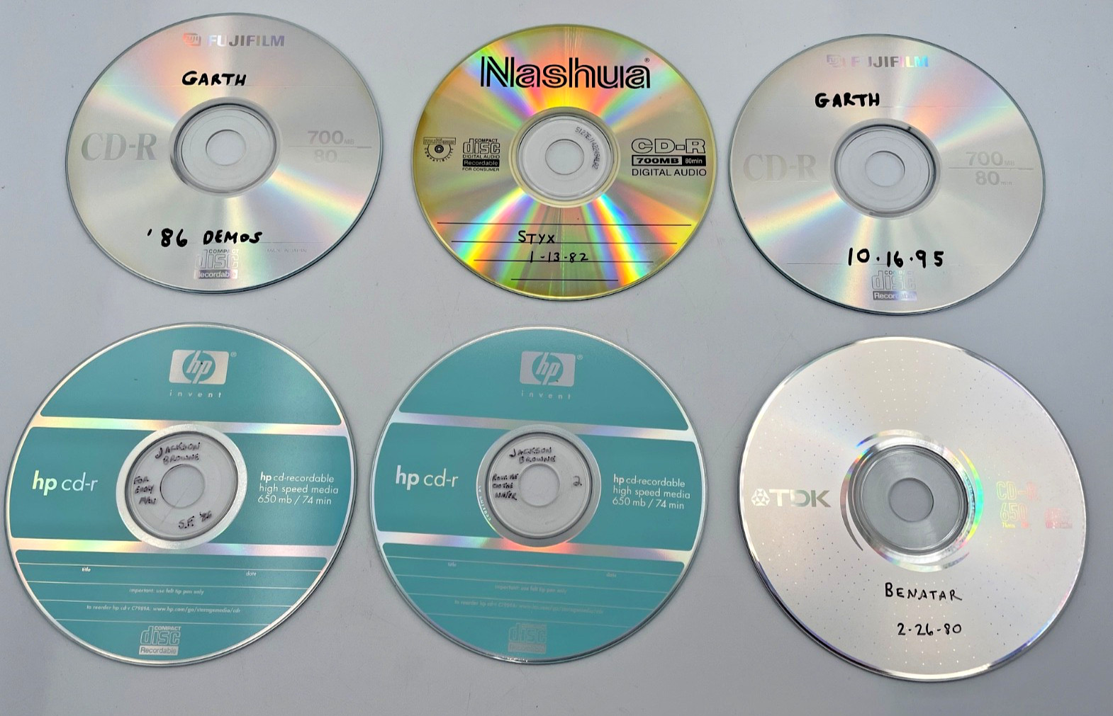 CD Sale - $3.00 Per CD - PICK AND CHOOSE Live Music Petty Joel Etheridge Hiatt