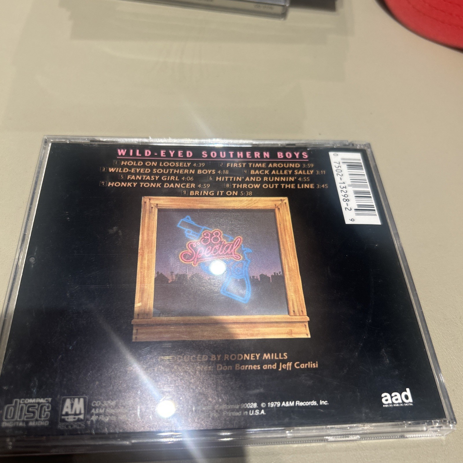 Wild-Eyed Southern Boys by .38 Special 38 Special (CD, 1990)