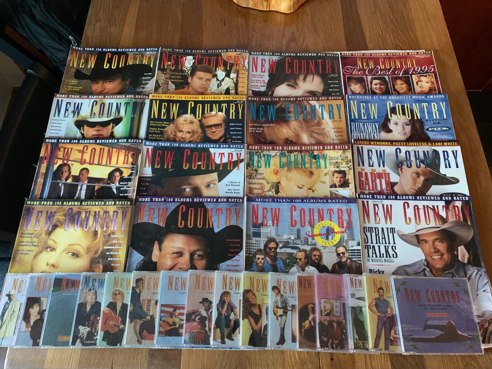 New Country C.D`s With Magazine`s Buy It Now £4.99 Each
