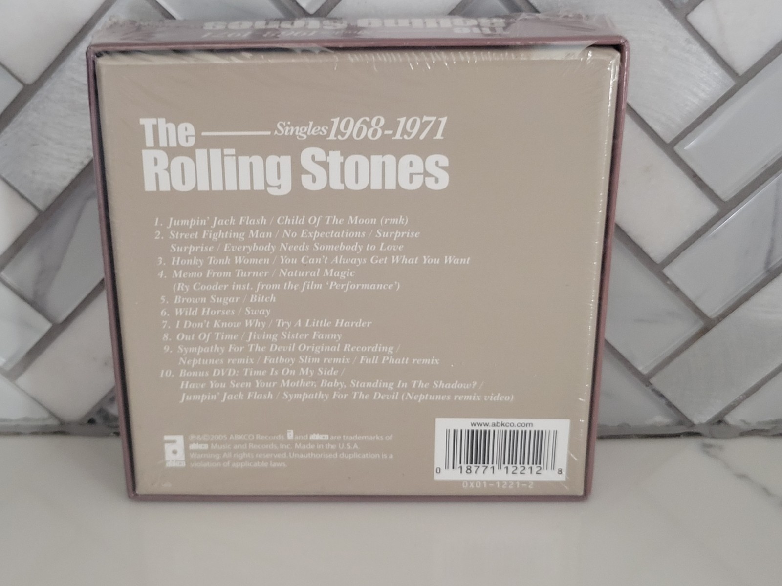 Singles 1968-1971 [Box] by The Rolling Stones (CD, 2005, ABKCO) SEALED