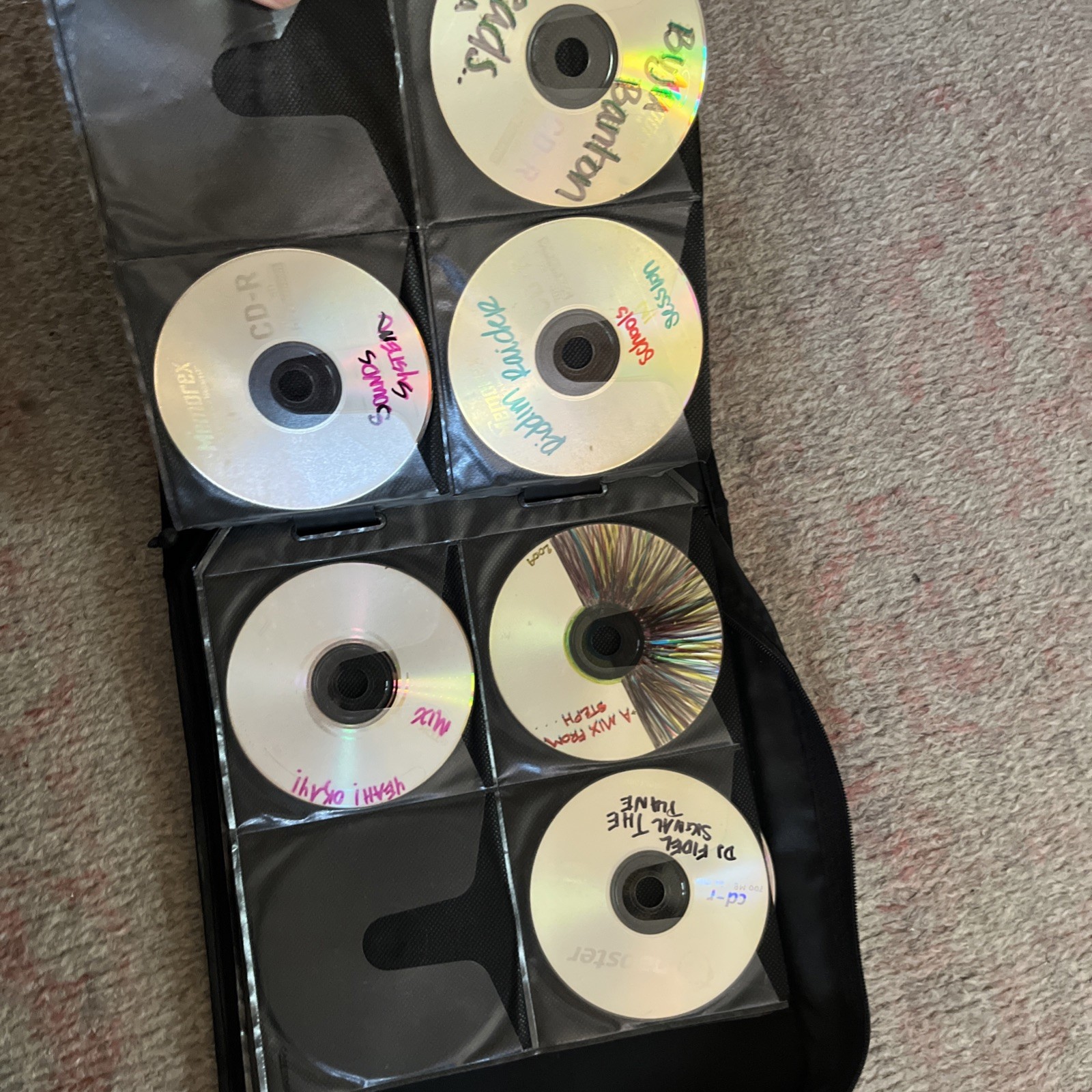 Lot of 208 CD Binder Rap Hip Hop Soul R&B 90’s mostly full