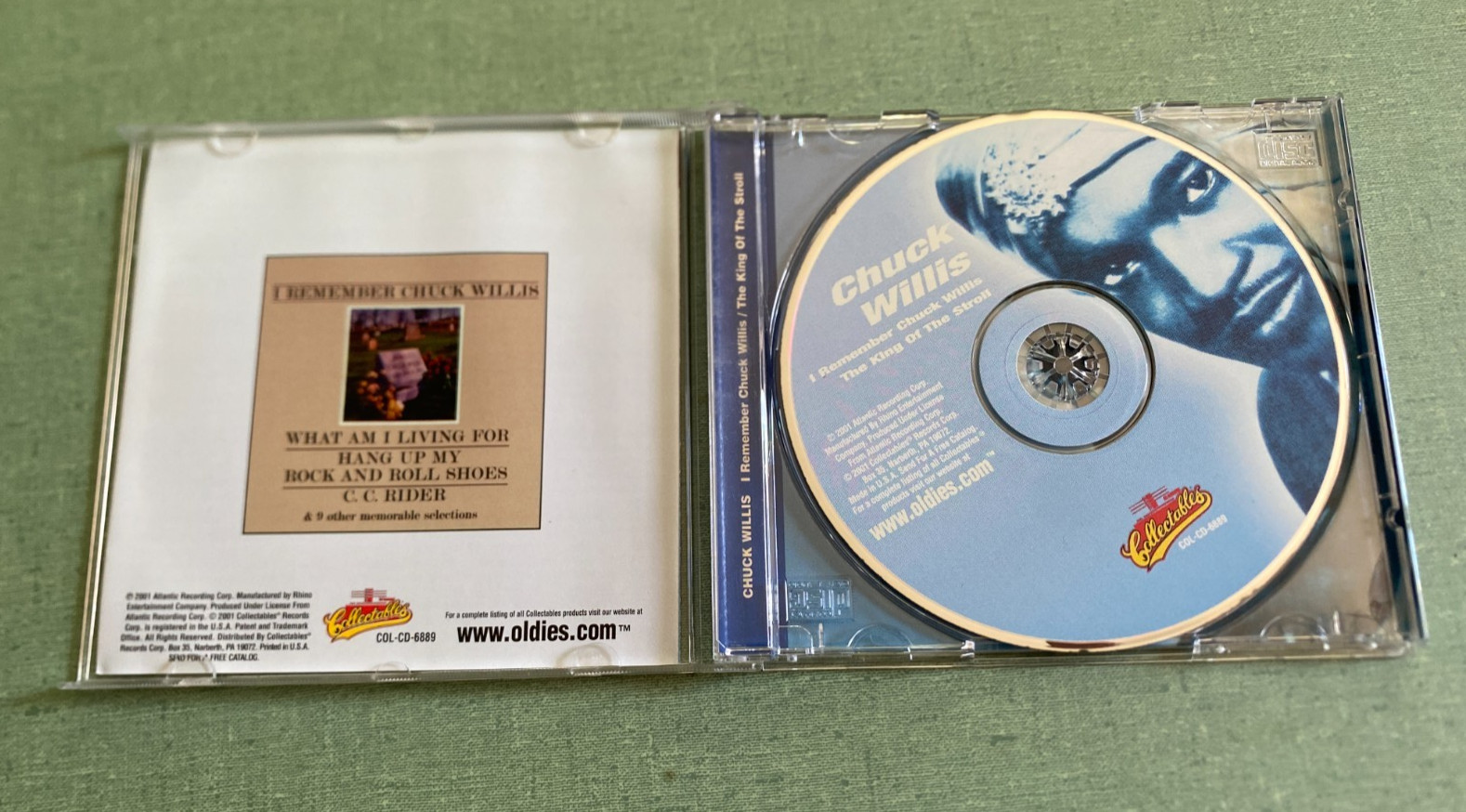 I Remember Chuck Willis / The King Of The Stroll CD Collectables - Ships Free