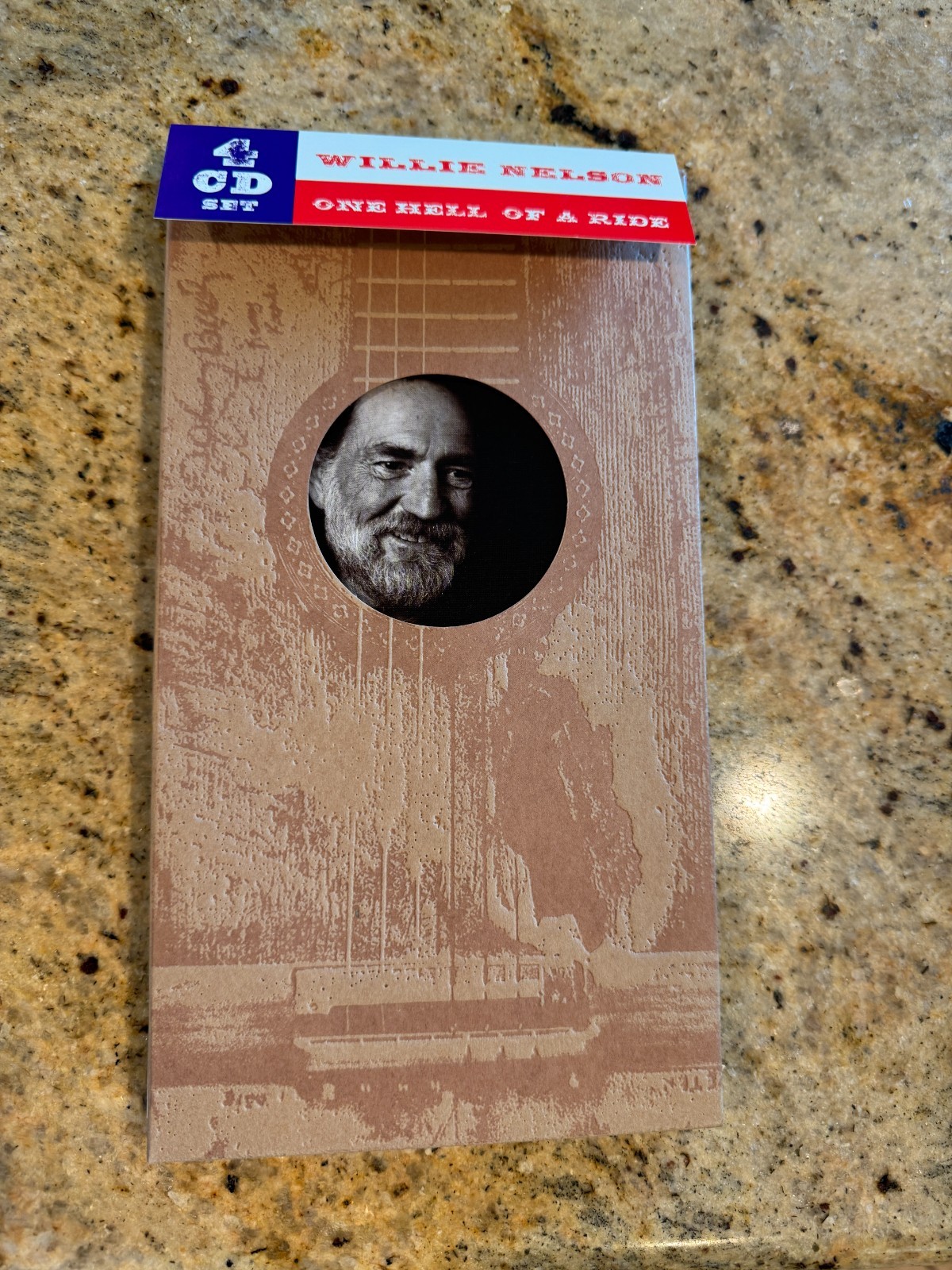 Willie Nelson One Hell of a Ride 4 Disc CD Box Set with Book Near Mint OOP