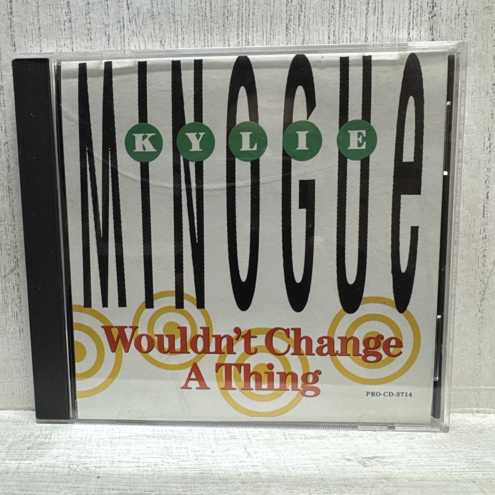 Kylie Minogue WOULDN'T CHANGE A THING US Promo-Only CD Single 1989 Rare