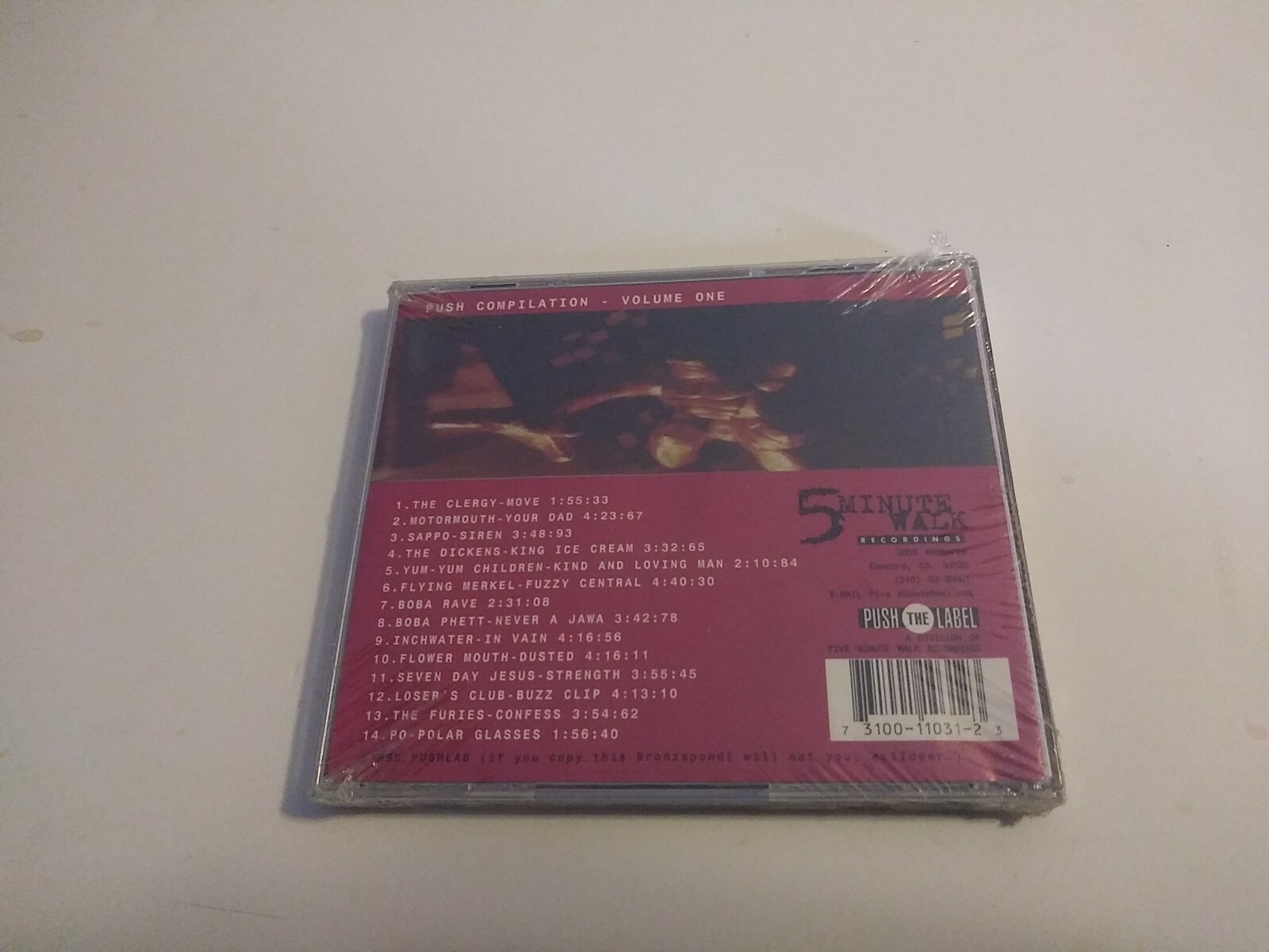 BRONZPONDI-Push Compilation -Vol. 1 Rare Various artist Rock Sealed