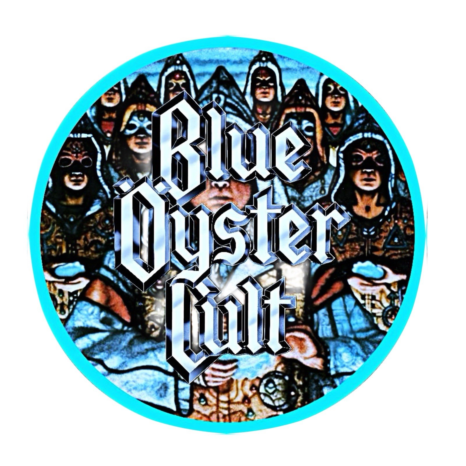 BLUE OYSTER CULT🇺🇸TWO BLUE CULT PUNK BRACELETS 🇺🇸