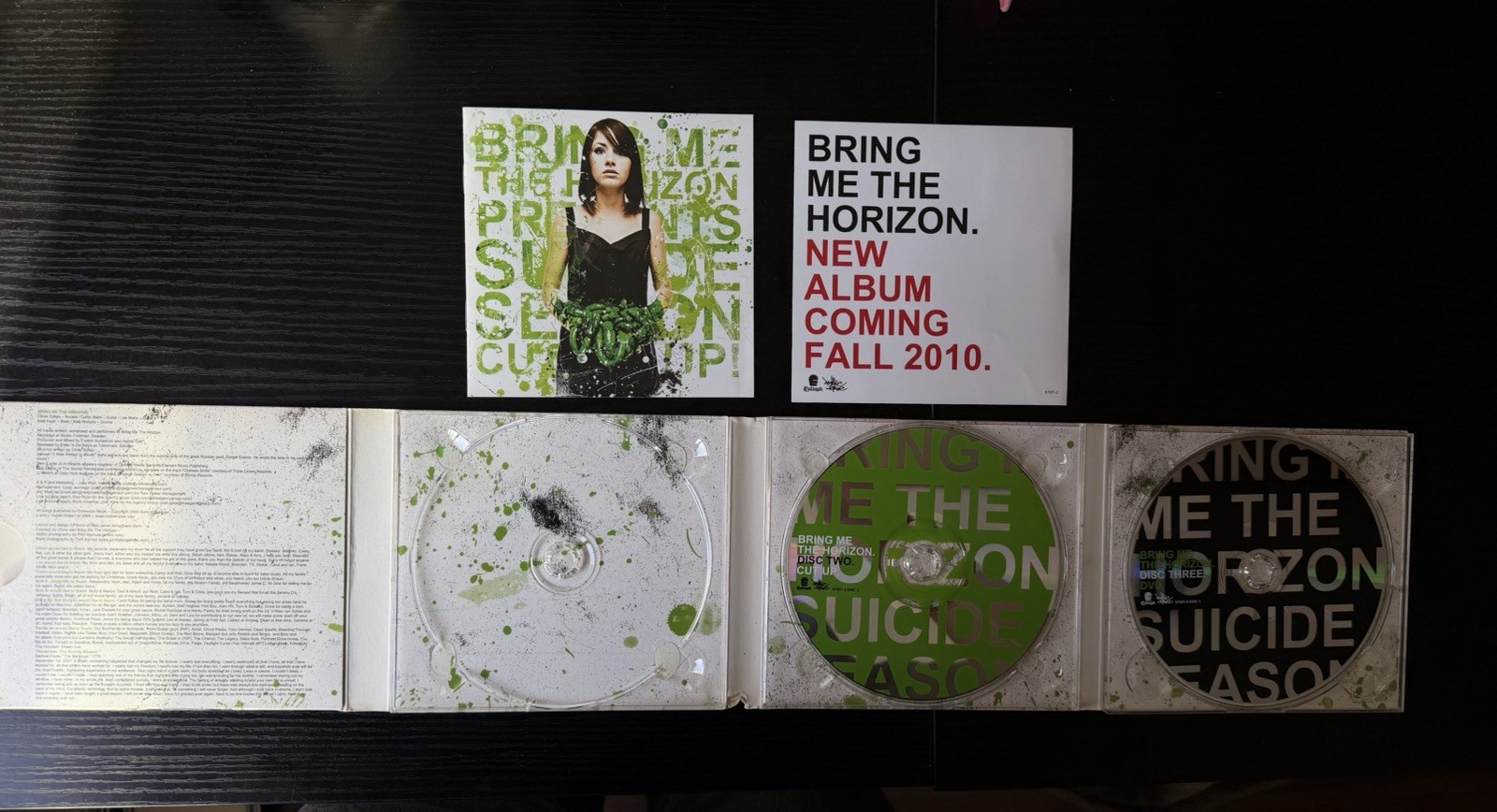Bring Me The Horizon: Suicide Season Cut Up! Deluxe Edition CD&DVD - Missing 1CD