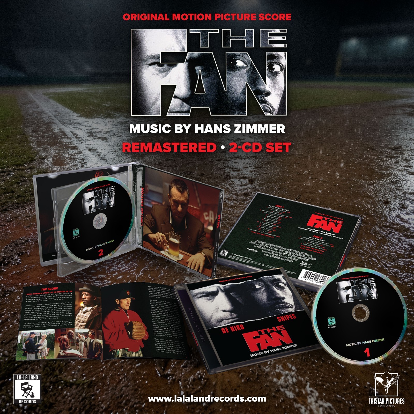 Fan - 2xCD Score Limited Edition - Hans Zimmer - NEW!!