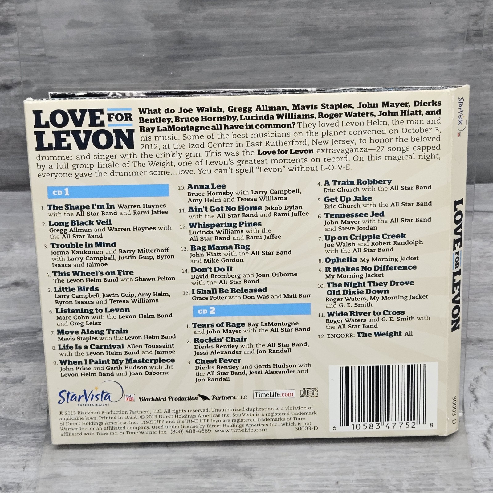 The Band CD Lot (5) Love For Levon The Last Waltz Self Title Music From Big Pink