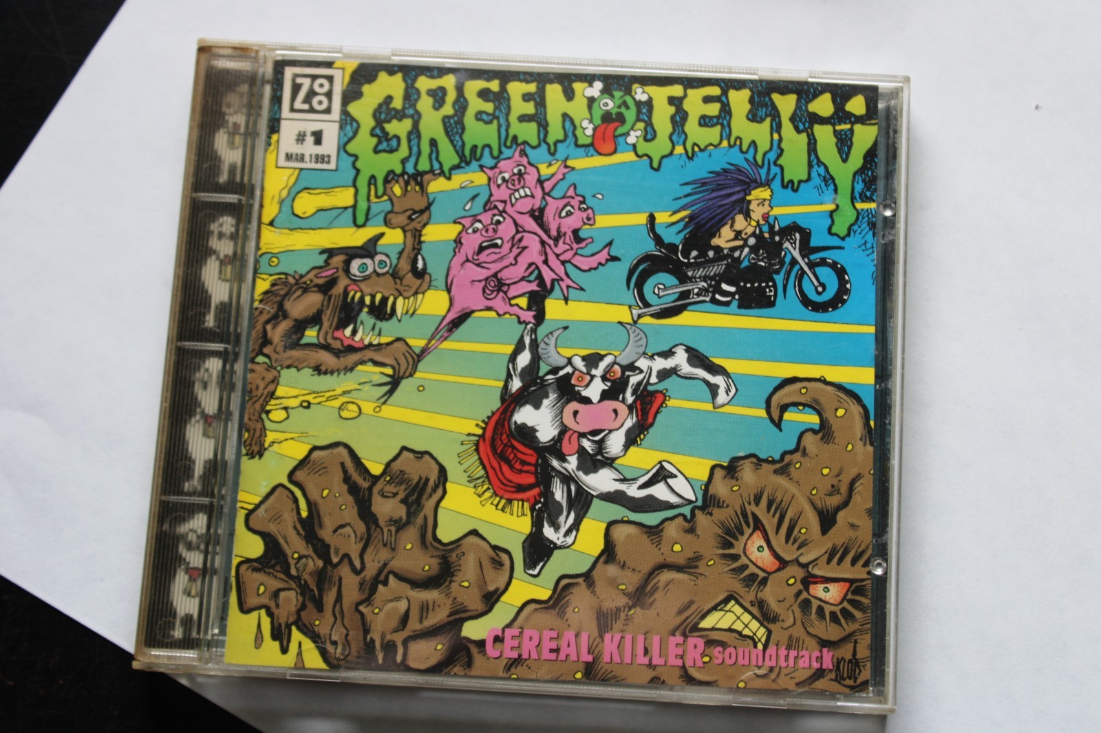 Cereal Killer Soundtrack - Music CD - Green Jelly - 1993-03-05 - Sony Legacy -