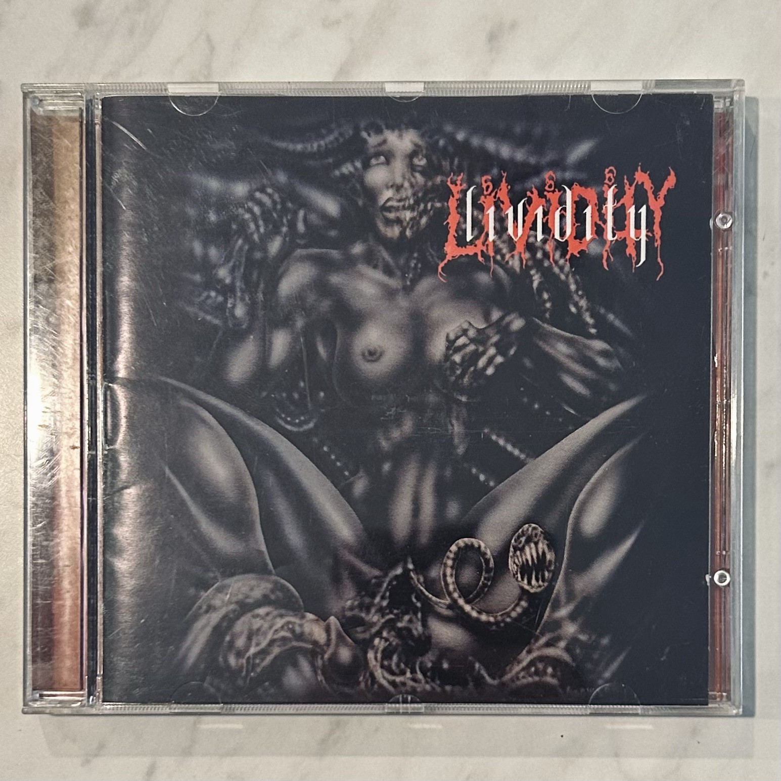 RARE Lividity The Age Of Clitoral Decay CD Brutal Death Metal 1999 Deaden Gaffed