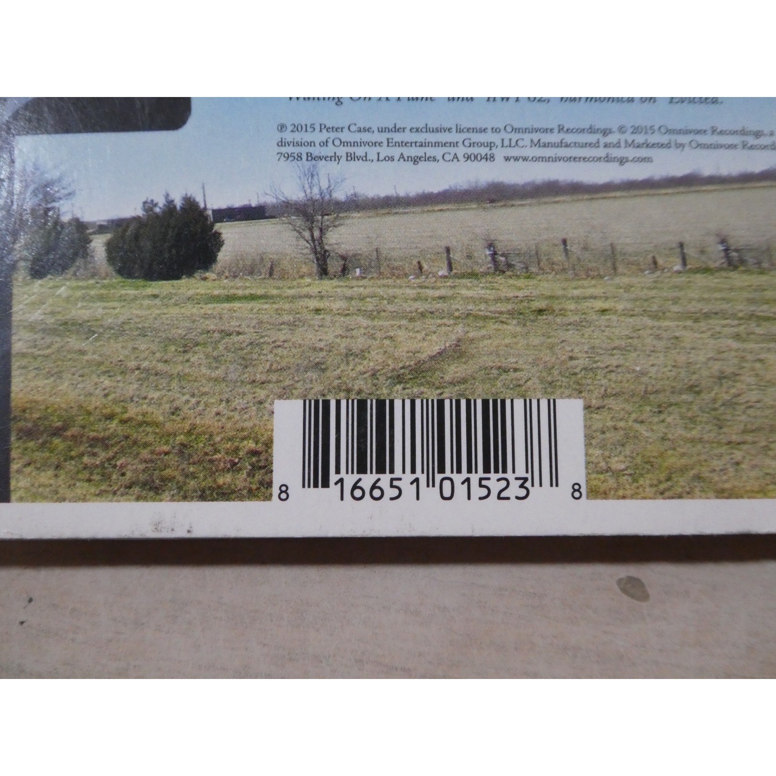 Peter Case HWY 62 CD 2015 Omnivore Recordings Folk Rock Ben Harper Pelican Bay