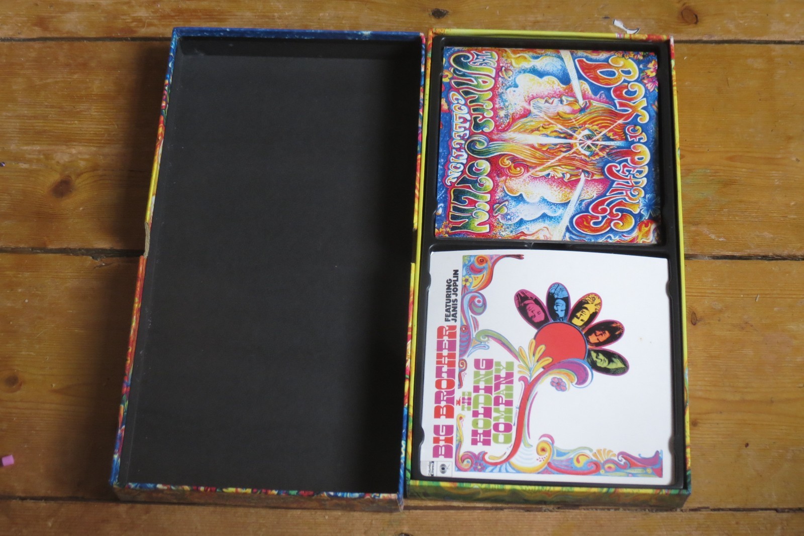 5 CD Janis JOPLIN box set - Box of Pearls - Cheap Thrills/Big Brother/Rare/Blues