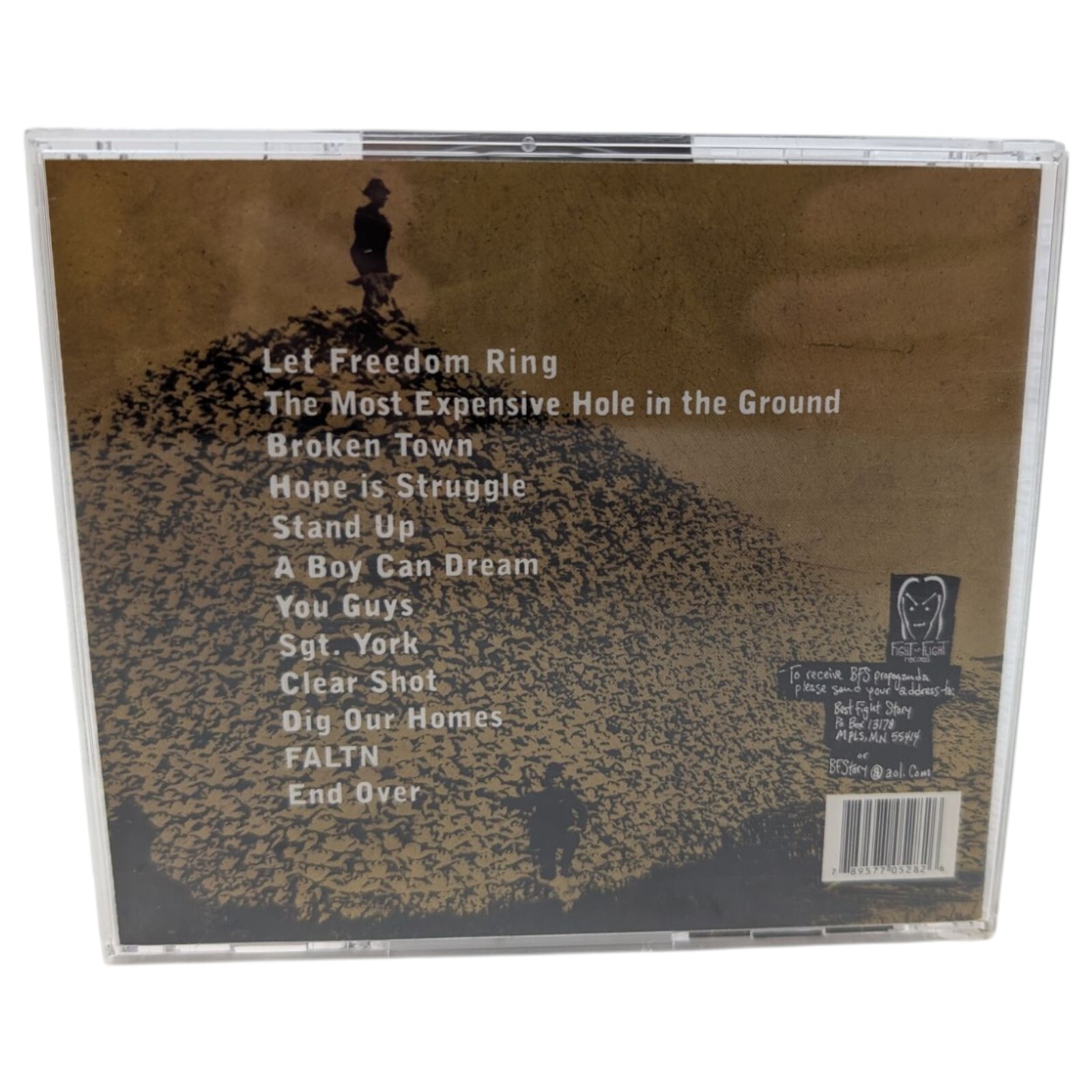 Bone Mountain Builders by Best Fight Story (CD, 2000) Minneapolis Rock Band RARE