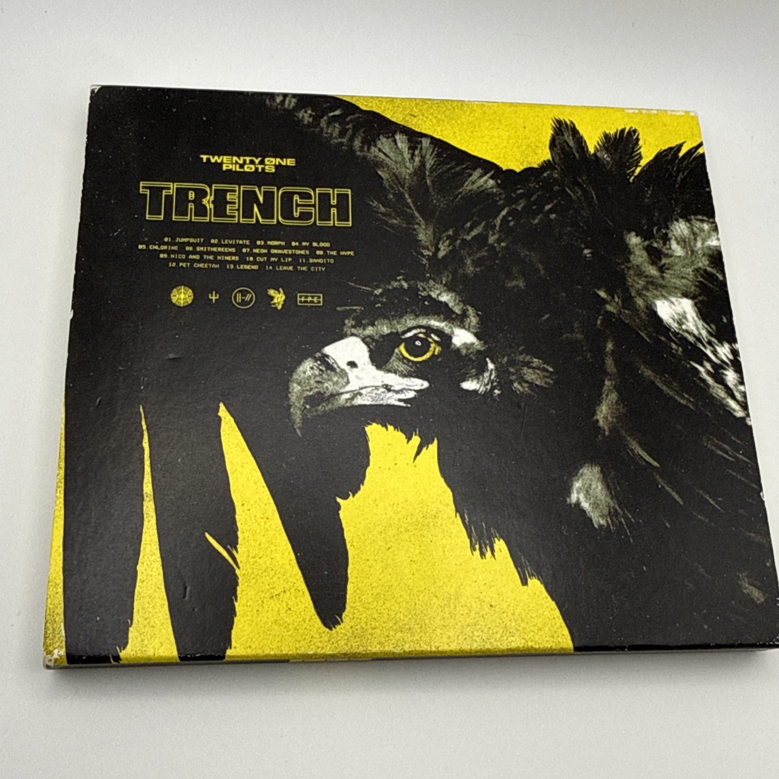 Twenty One Pilots Trench CD 2018 Fueled By Ramen with CD Cover
