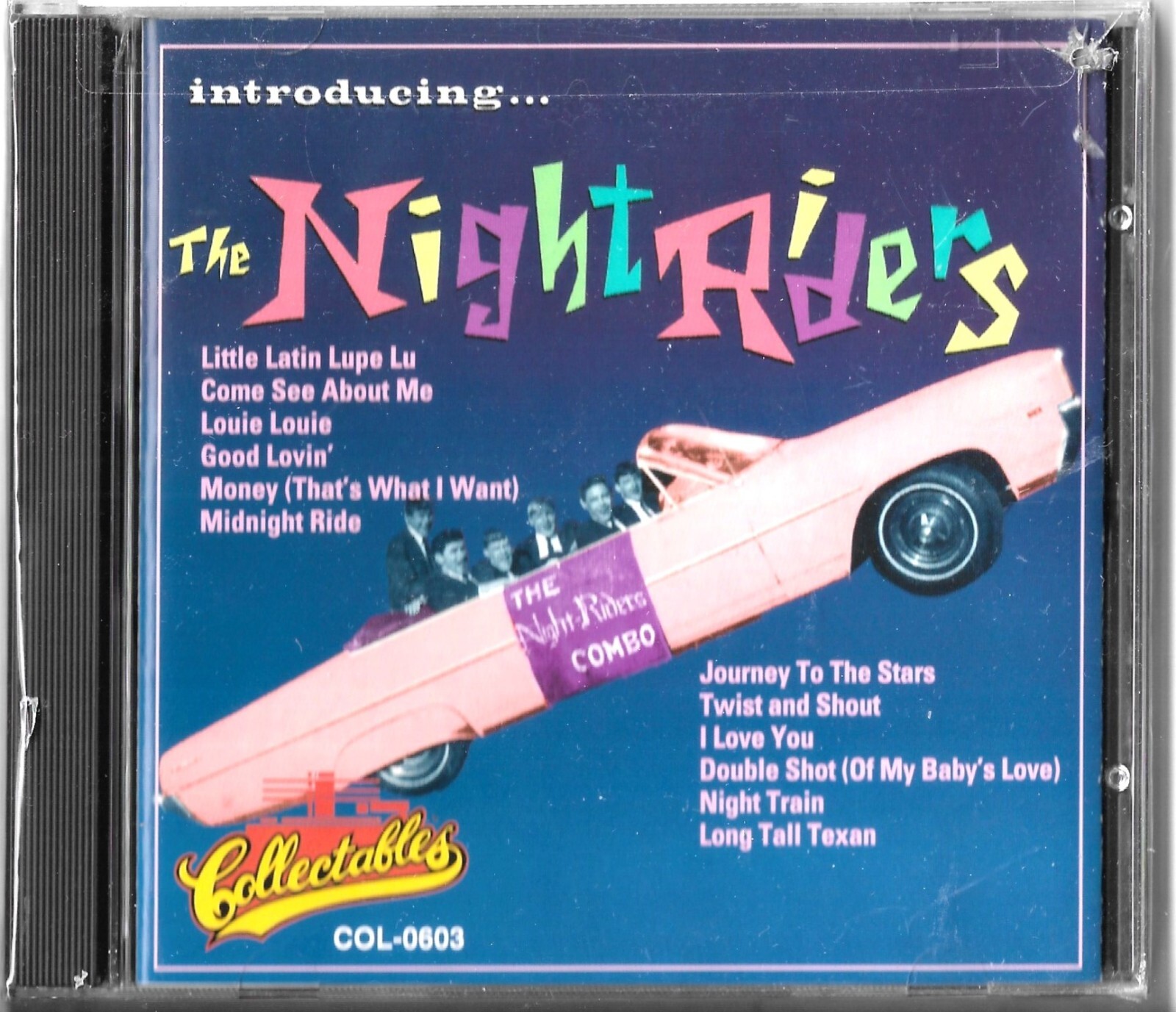 NIGHT RIDERS - Introducing… (1995 Collectables CD re; '67 NC garage) NEW