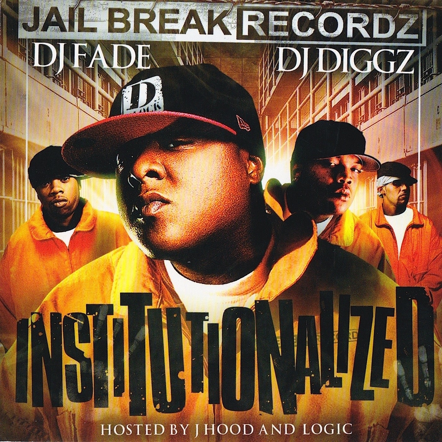 D BLOCK DJ FADE DJ DIGGZ - INSTITUTIONALIZED - NYC PROMO MIXTAPE MIX CD