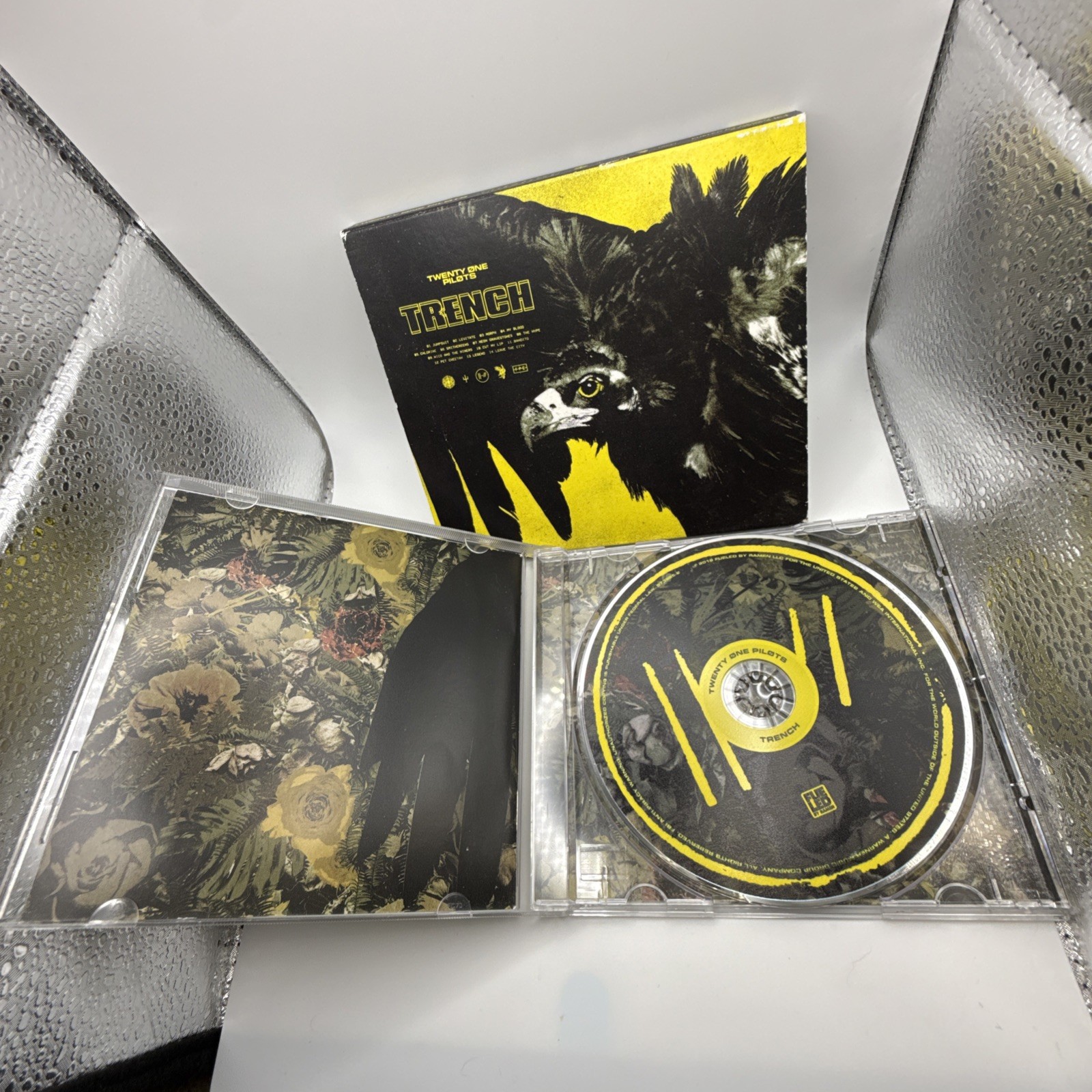 Twenty One Pilots Trench CD 2018 Fueled By Ramen with CD Cover