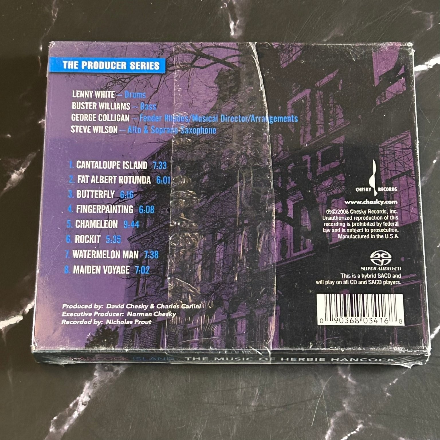 Herbie Hancock – Island SACD Jazz CD Multichannel Hybrid Chesky Lenny White