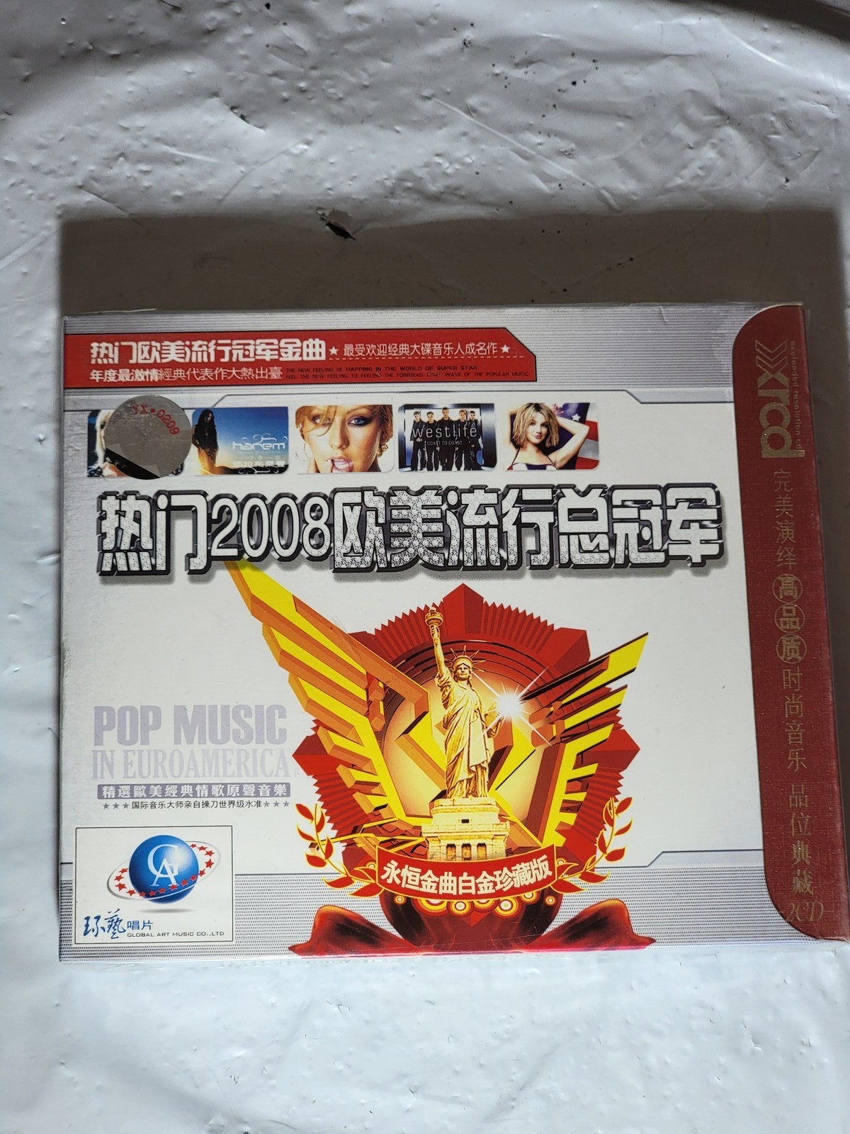 Pop Music In Euroamerica 2008 2CD XRCD Compilation New Sealed