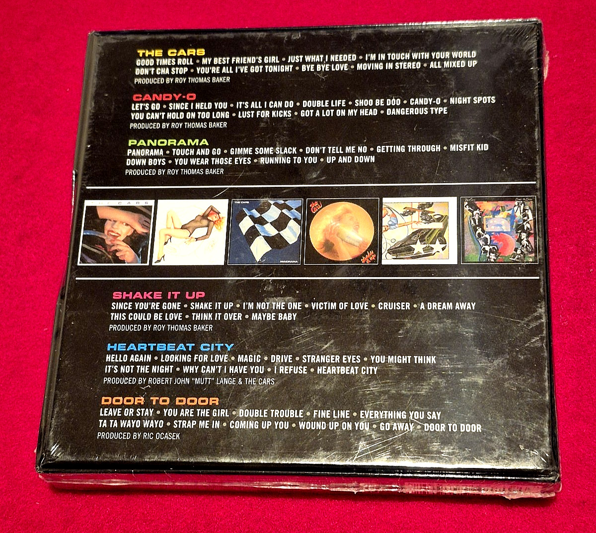 THE CARS - The Elektra Years 1978-1987 - 6 CD Factory Sealed Box Set