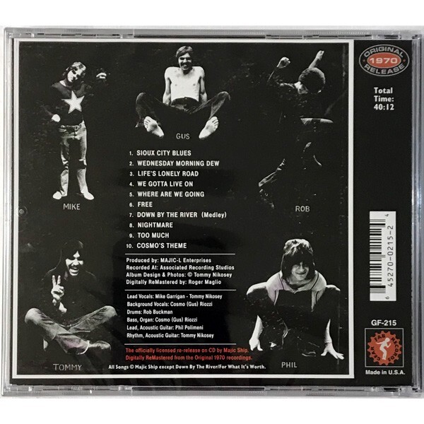 MAJIC SHIP CD 1970 U.S. rare psychedelic acid rock album reissue new