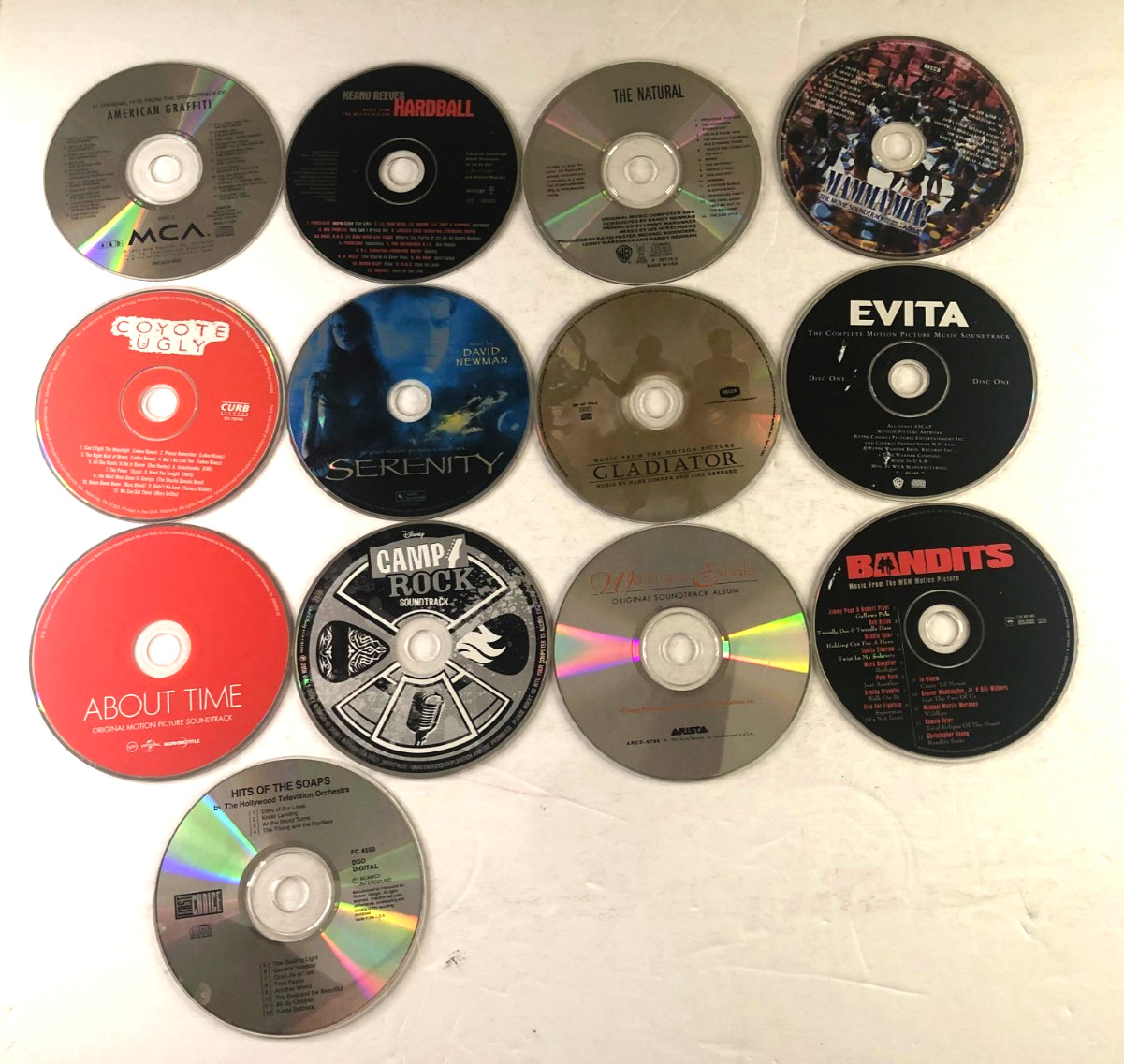 CD's Pick Choose your own-LOT #16-Motion Picture & Musicals Soundtracks Only