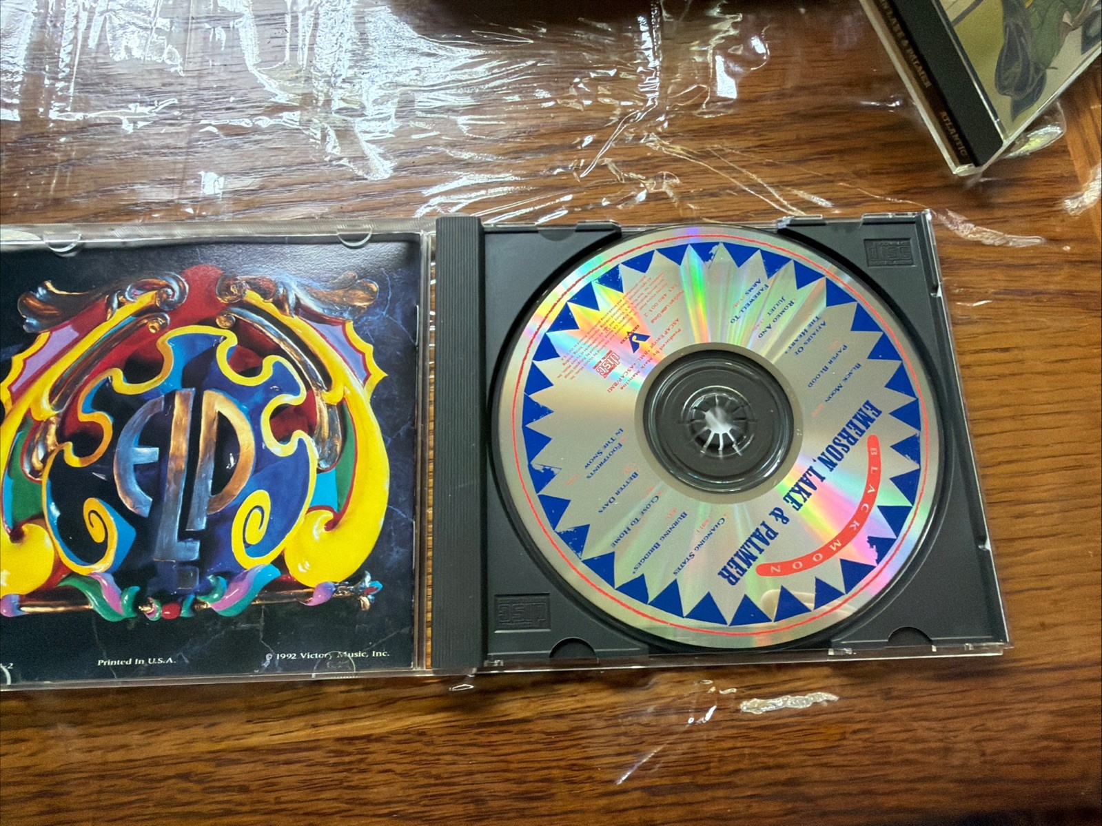 Emerson Lake Palmer 5 CD Lot Black Moon Brain Salad Surgery Pictures At Exhibiti