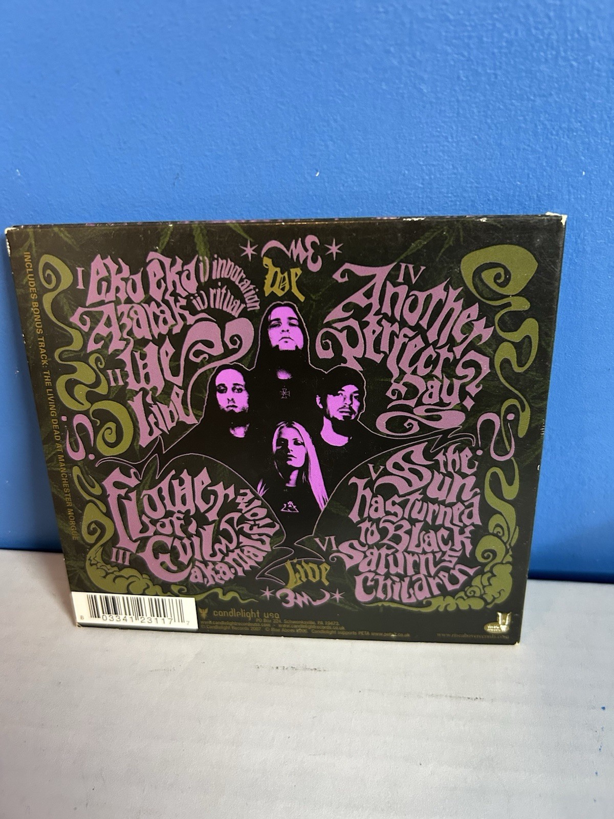The Electric Wizard: We Live CD 2007 5 Tracks Candlelight