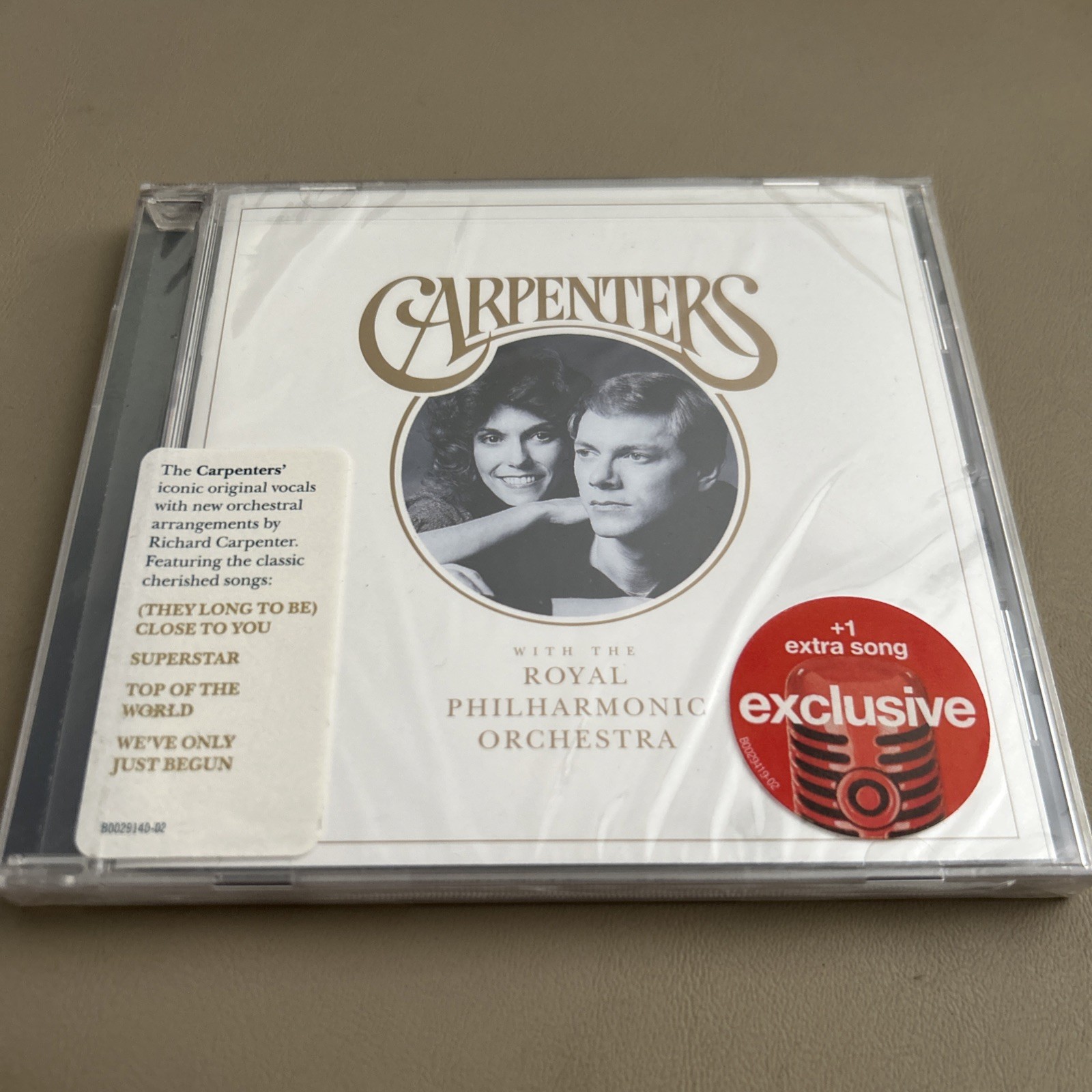 Carpenters With The Royal Philharmonic Orchestra CD Target Version Bonus Track