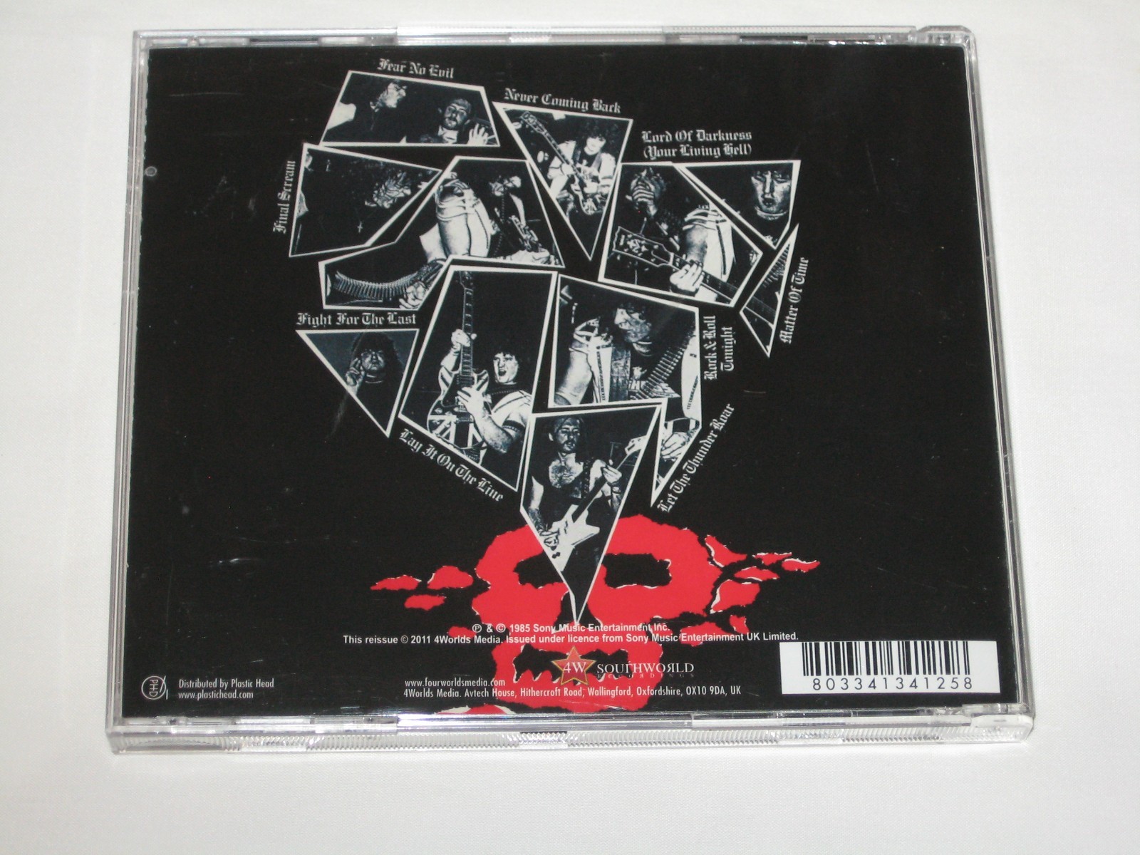 Grim Reaper - Fear No Evil CD Heavy Power Speed Metal