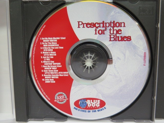 BLUE DOG RECORDS MASTERS OF THE BLUES 3 CD BOX SET 1998 BX1004 NO BOX VG+!