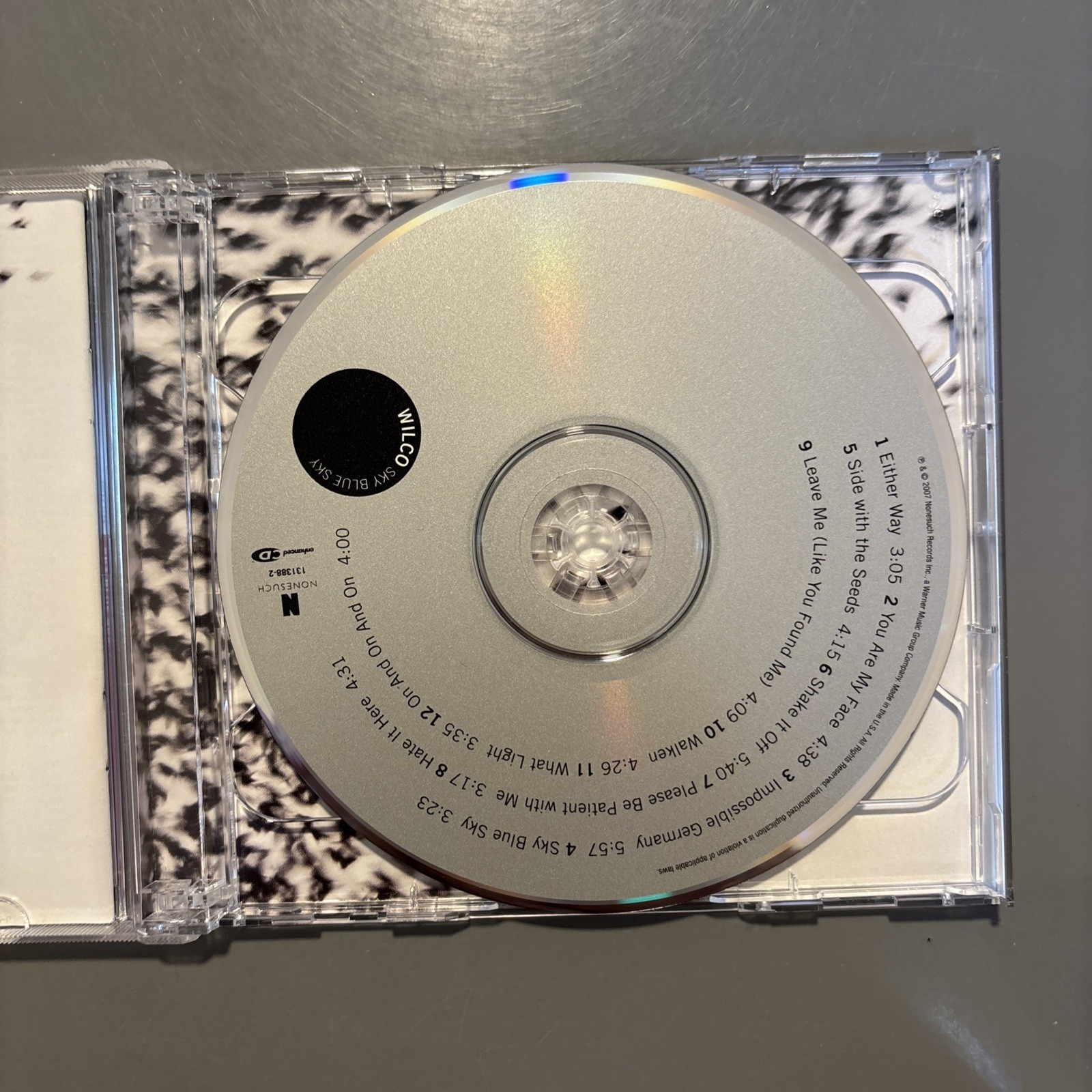 Wilco Sky Blue Sky Deluxe CD & DVD 2007 Nonesuch Records w/ Sleeve