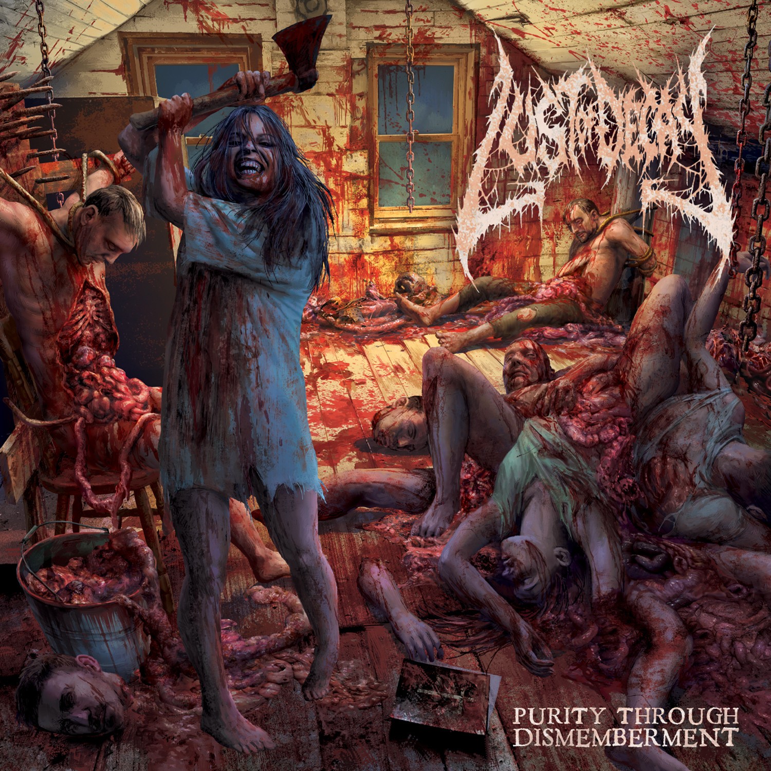 LUST OF DECAY "Purity Through Dismemberment" death metal CD