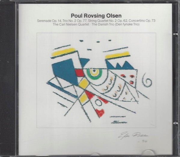 Poul Rovsing Olsen: Chamber Music: NEW factory sealed PAULA CD (Denmark) - OOP