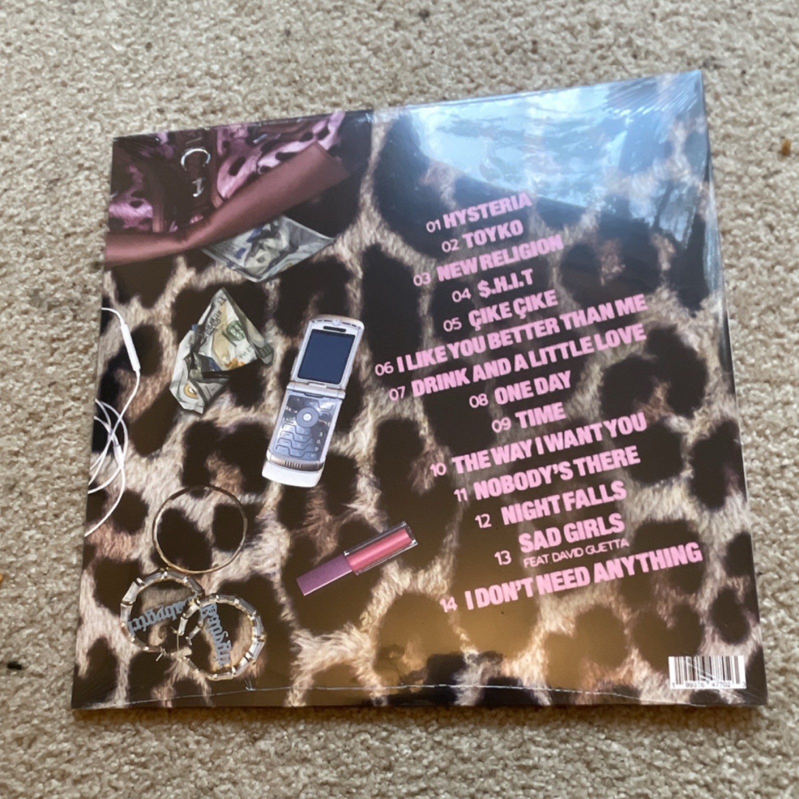 Bebe Rexha dirty blonde vinyl LP new sealed
