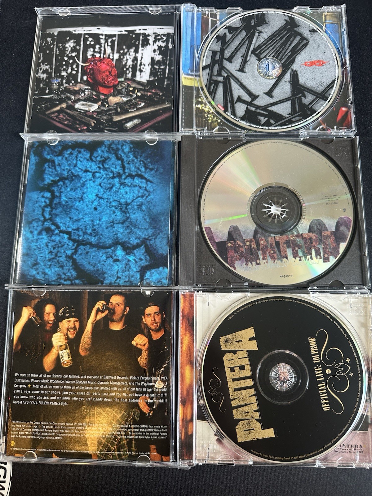 Pantera Slipknot 3 Cd Lot