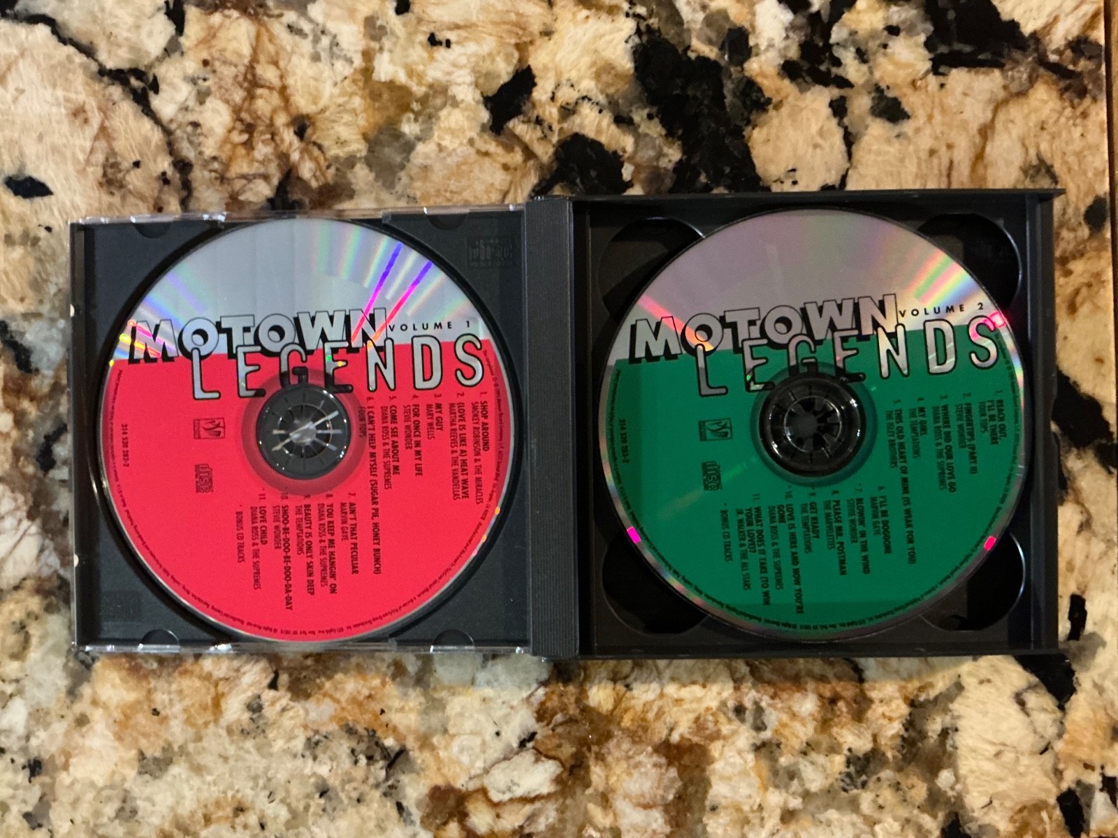 Motown Legends 3 Compact Disc Set Very Nice Set