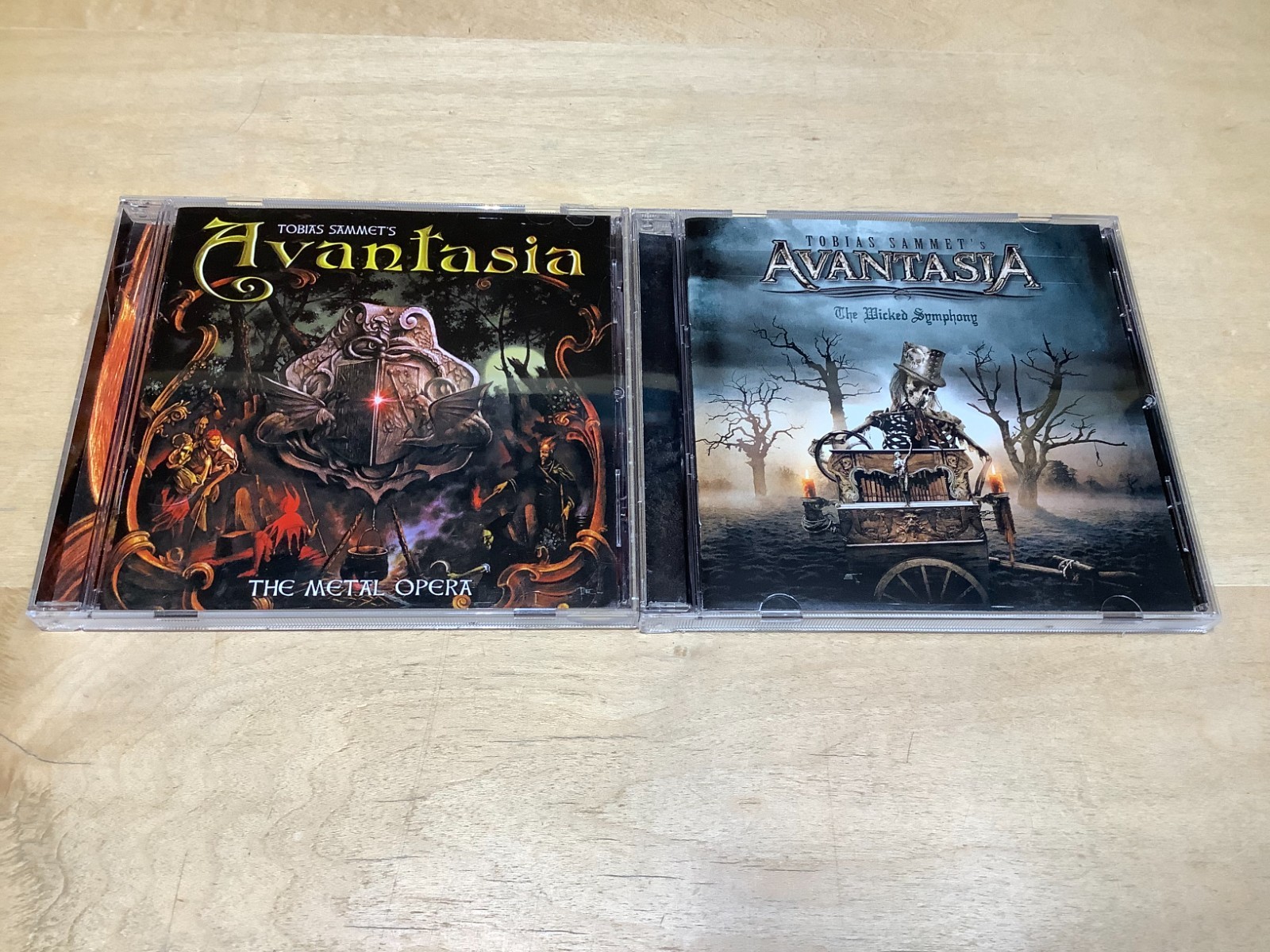 AVANTASIA 2 CD Lot - The Metal Opera - The Wicked Symphony