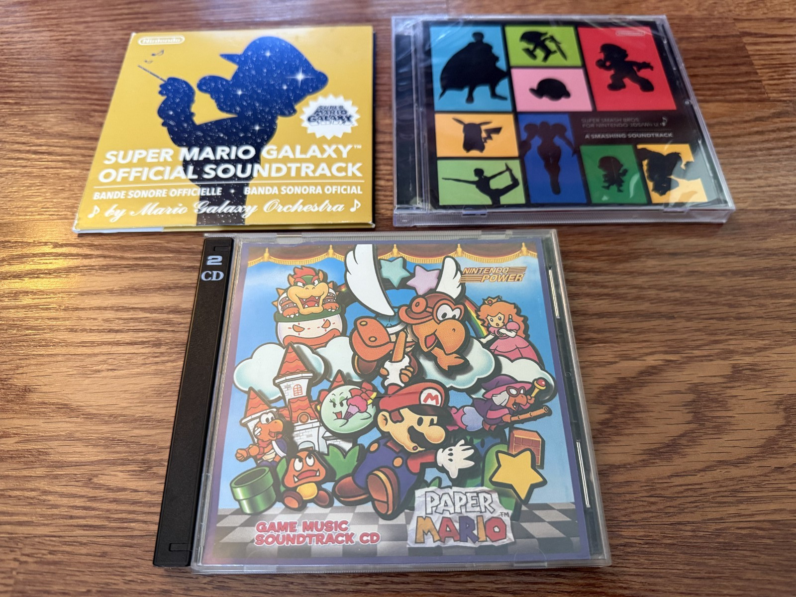 Nintendo Power Paper Mario Game Music Soundtrack CD 2-Disc Set N64 Promo - Plus+
