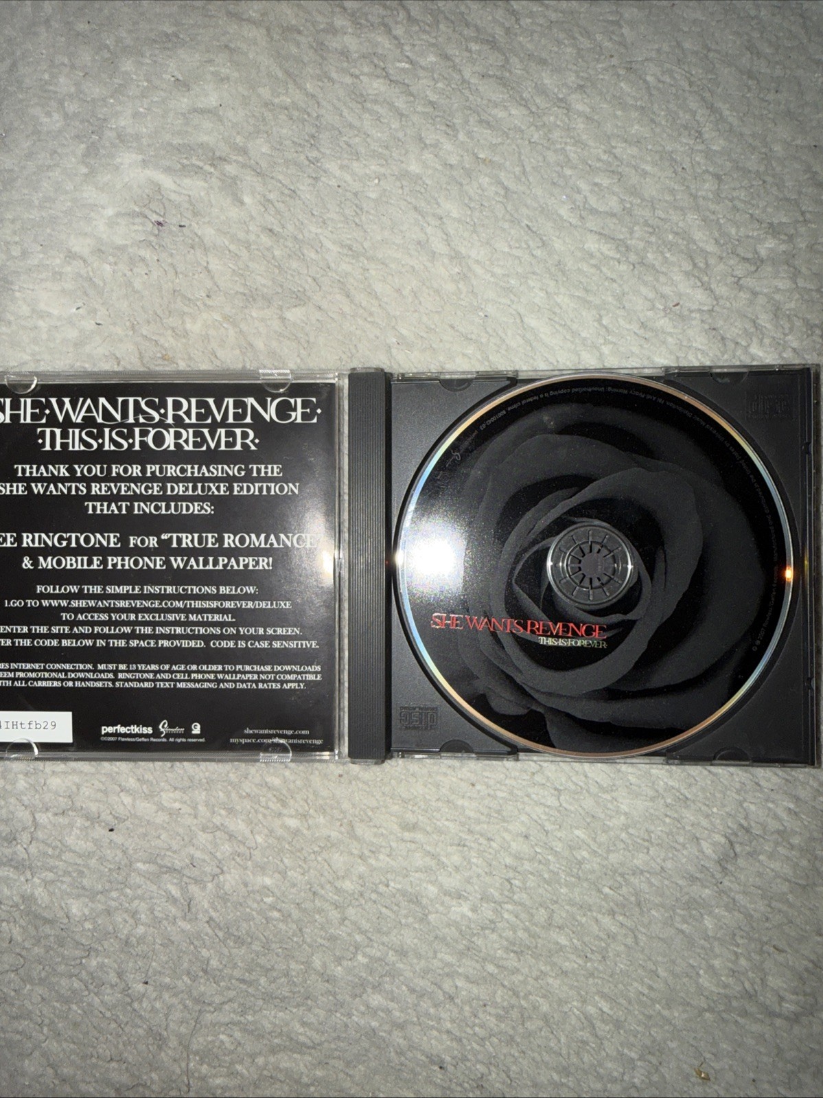 This Is Forever by She Wants Revenge (CD, 2007)
