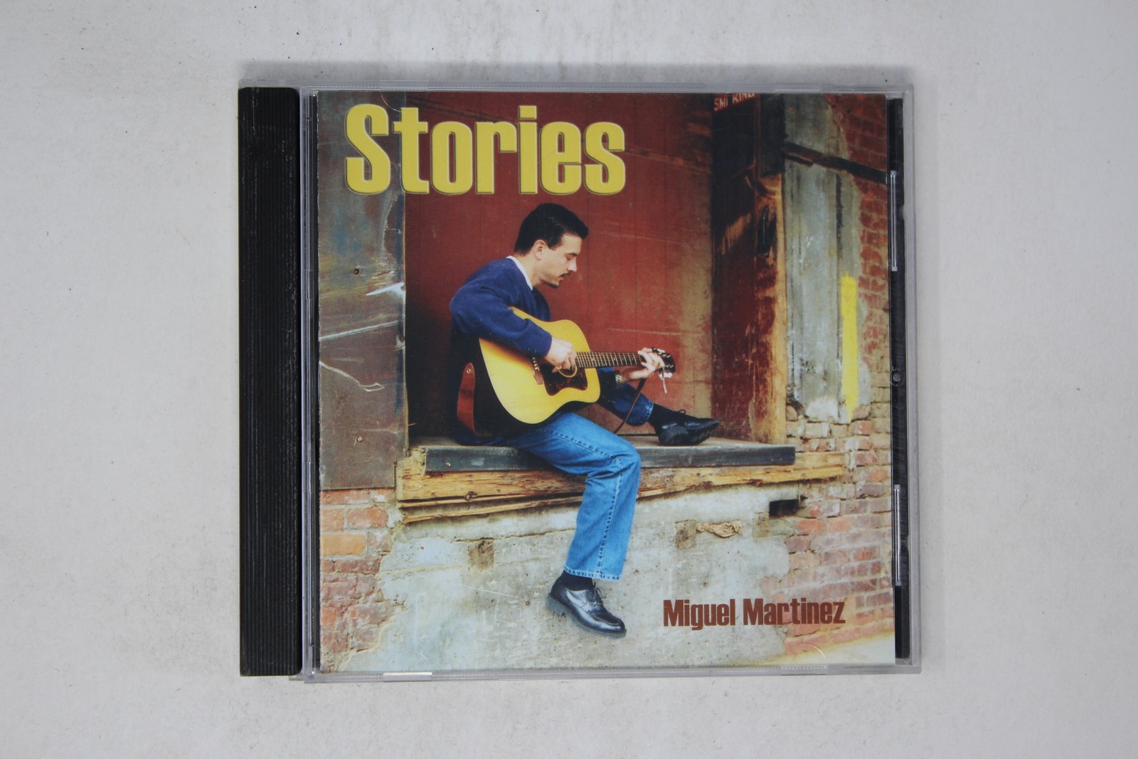 Stories CD by Miguel Martinez Acoustic Guitar Music