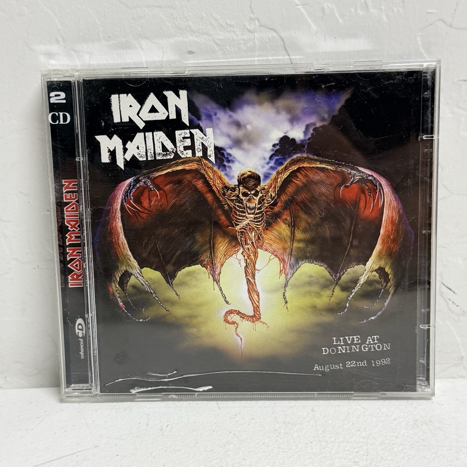 IRON MAIDEN Live At Donington, August 22nd, 1992 2 CD Set 1998 Sanctuary