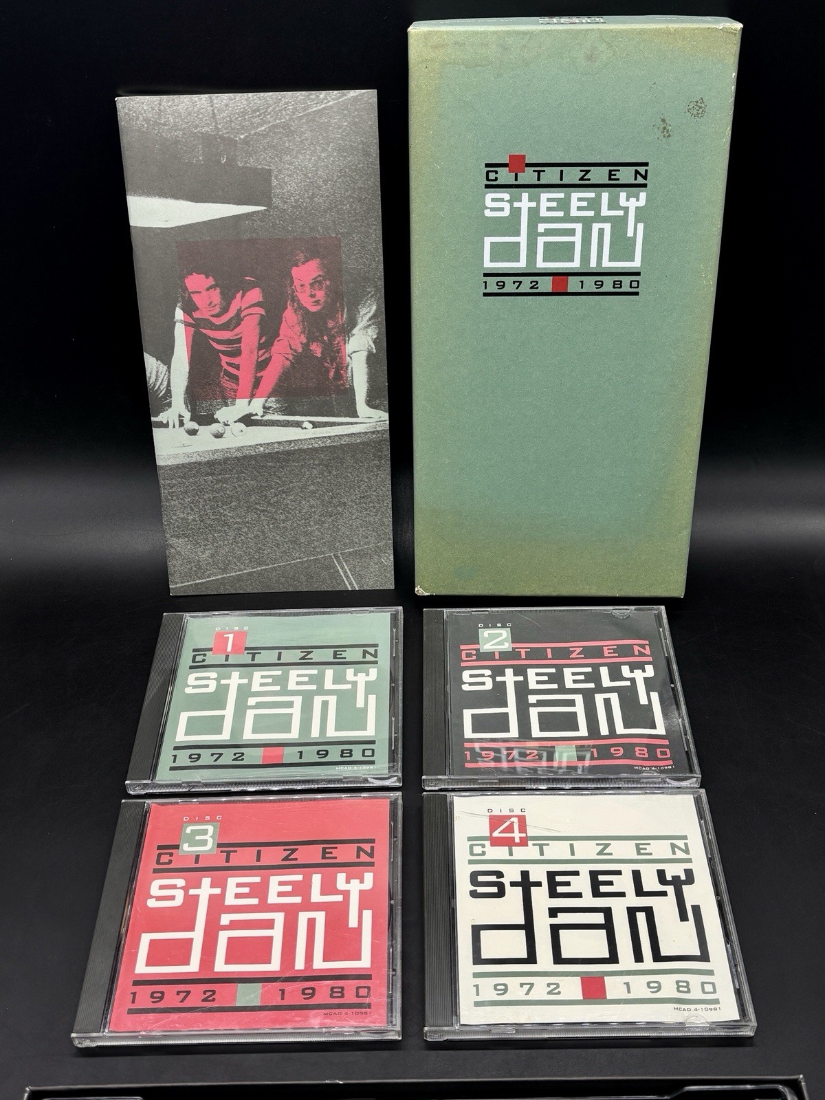 Citizen STEELY DAN 1972 ~ 1980 4 CD Box Setw/ 34 Page Booklet MCA Records 1993