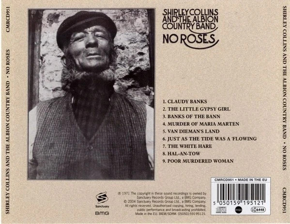 SHIRLEY COLLINS AND THE ALBION COUNTRY BAND NO ROSES 2004 CD NEW SEALED