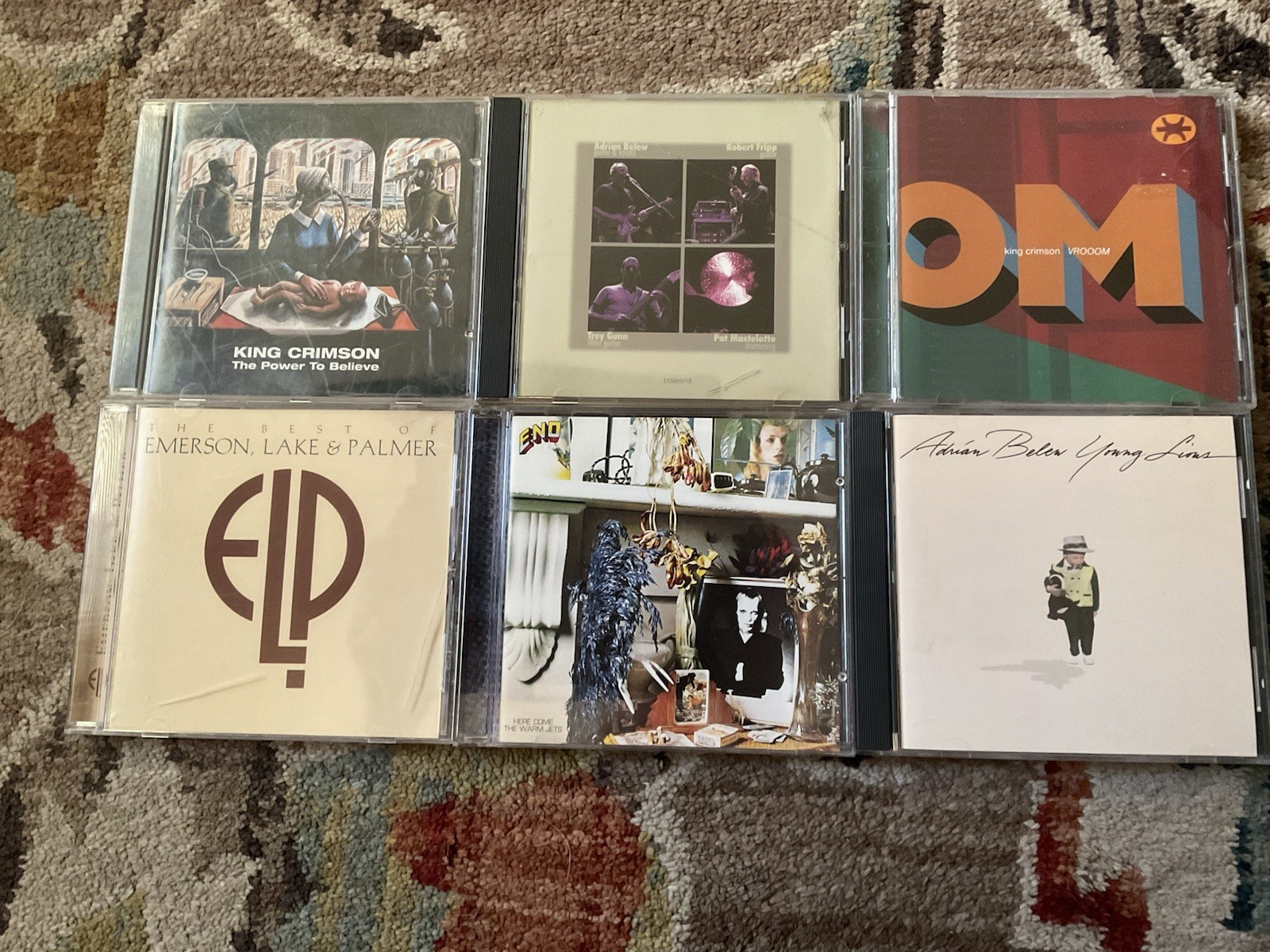 KING CRIMSON AND FRIENDS CD LOT (6).