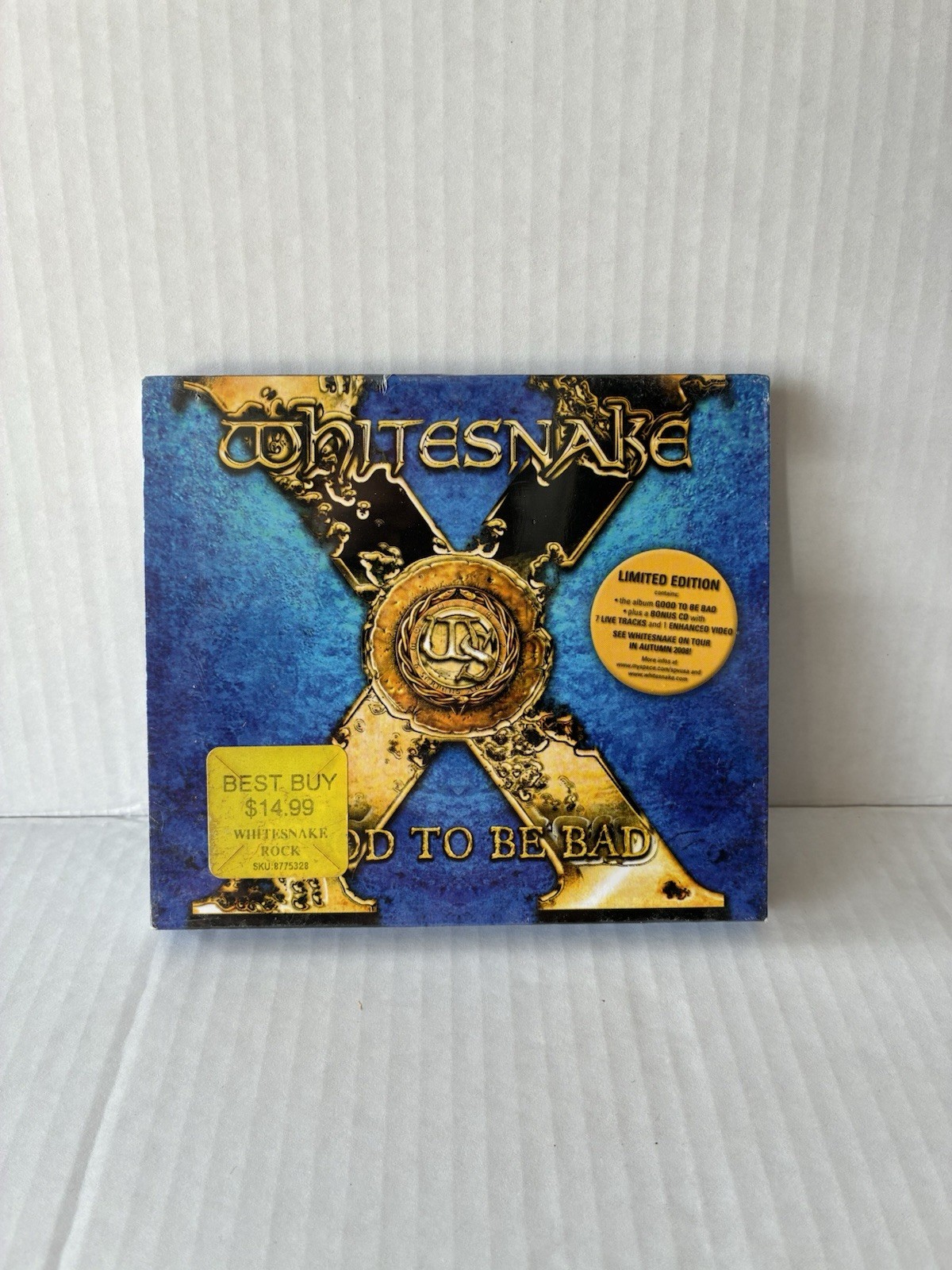 WHITESNAKE - GOOD TO BE BAD NEW LIMITED EDITION CD
